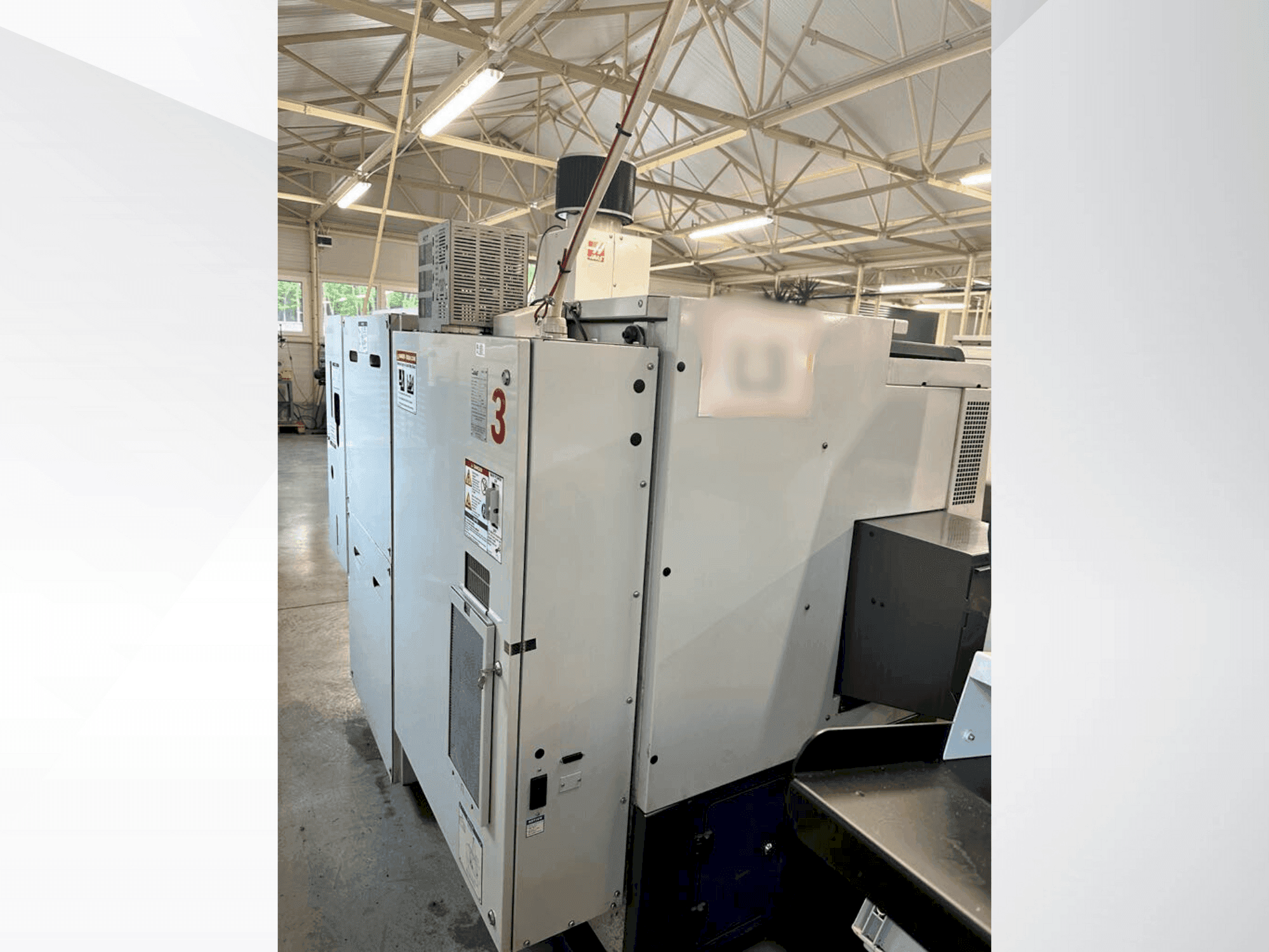 Vooraanzicht van HAAS ST-10 machine