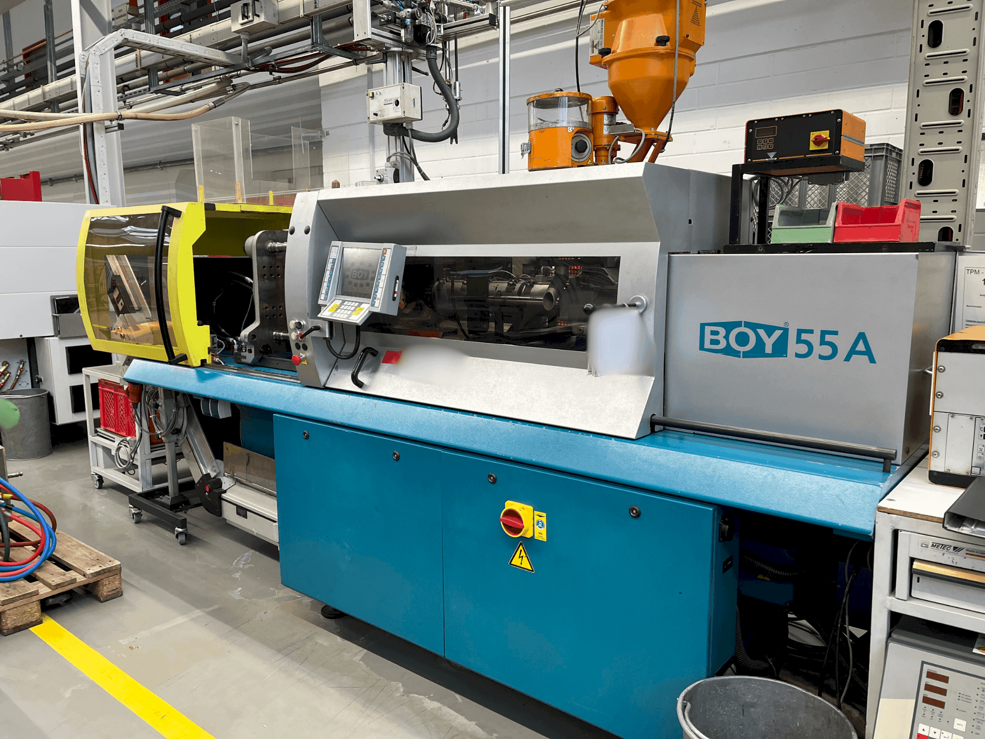 Vooraanzicht van BOY 55A machine