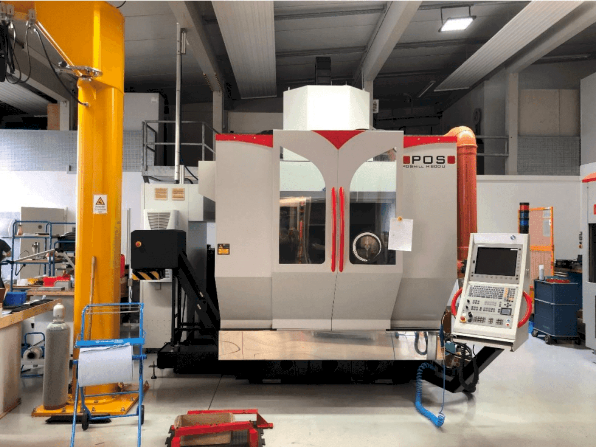 Vooraanzicht van POSmill H 800 U machine