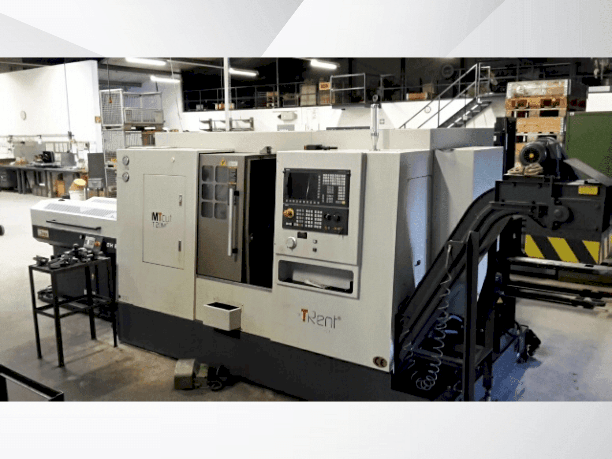 Vooraanzicht van MTRent T20MC machine