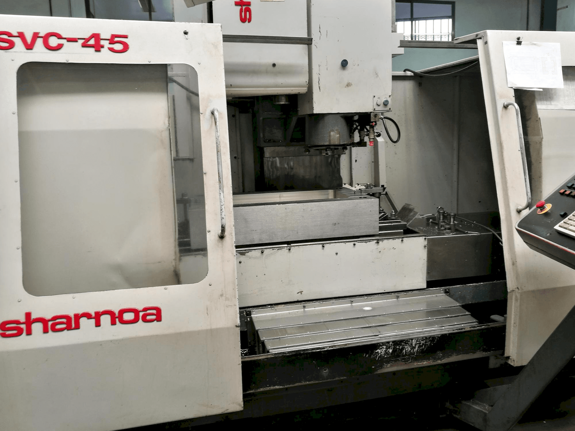 Vooraanzicht van Sharnoa SVC-45 machine