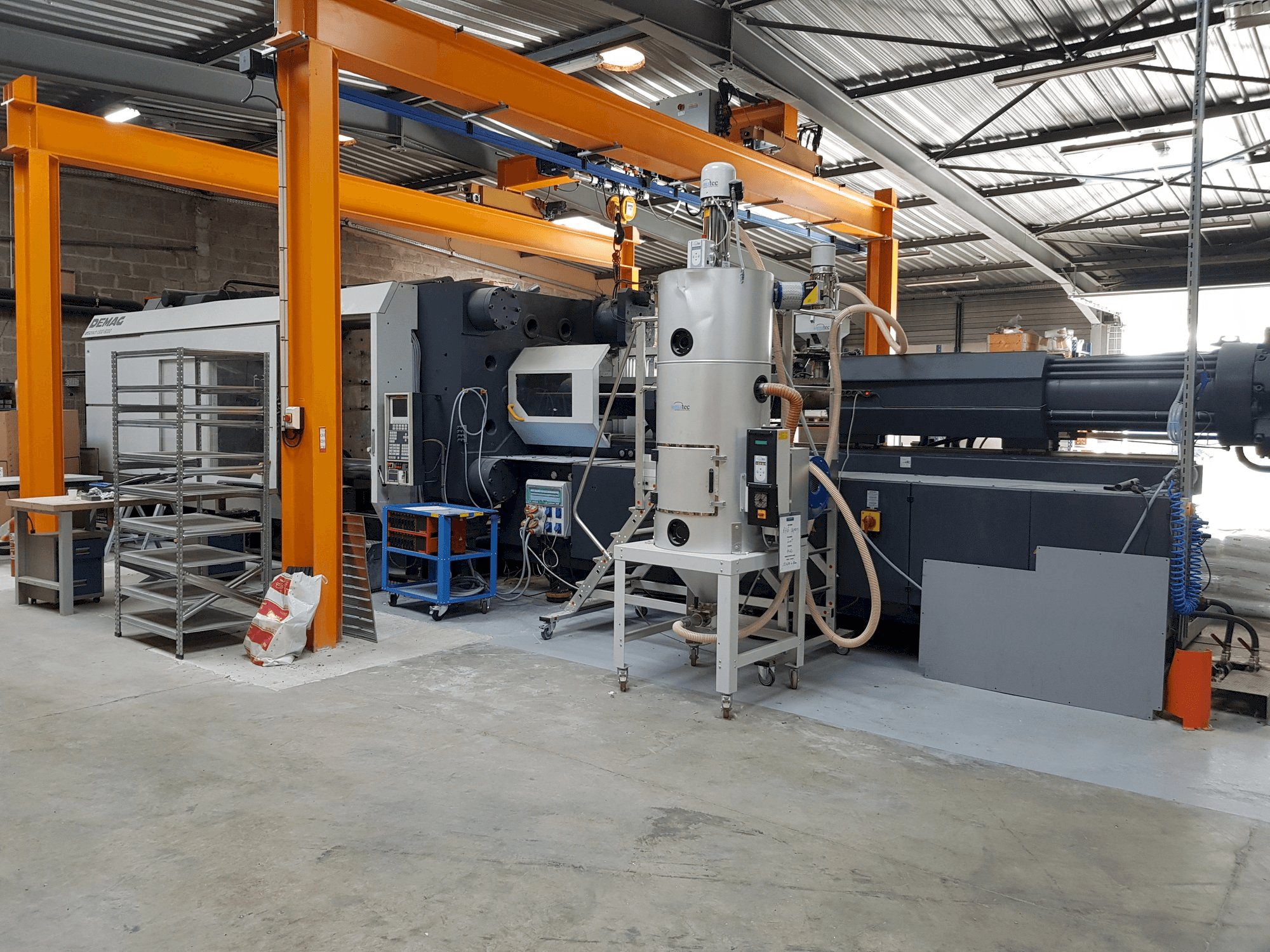 Vooraanzicht van DEMAG ERGOTECH 1300-8000 machine