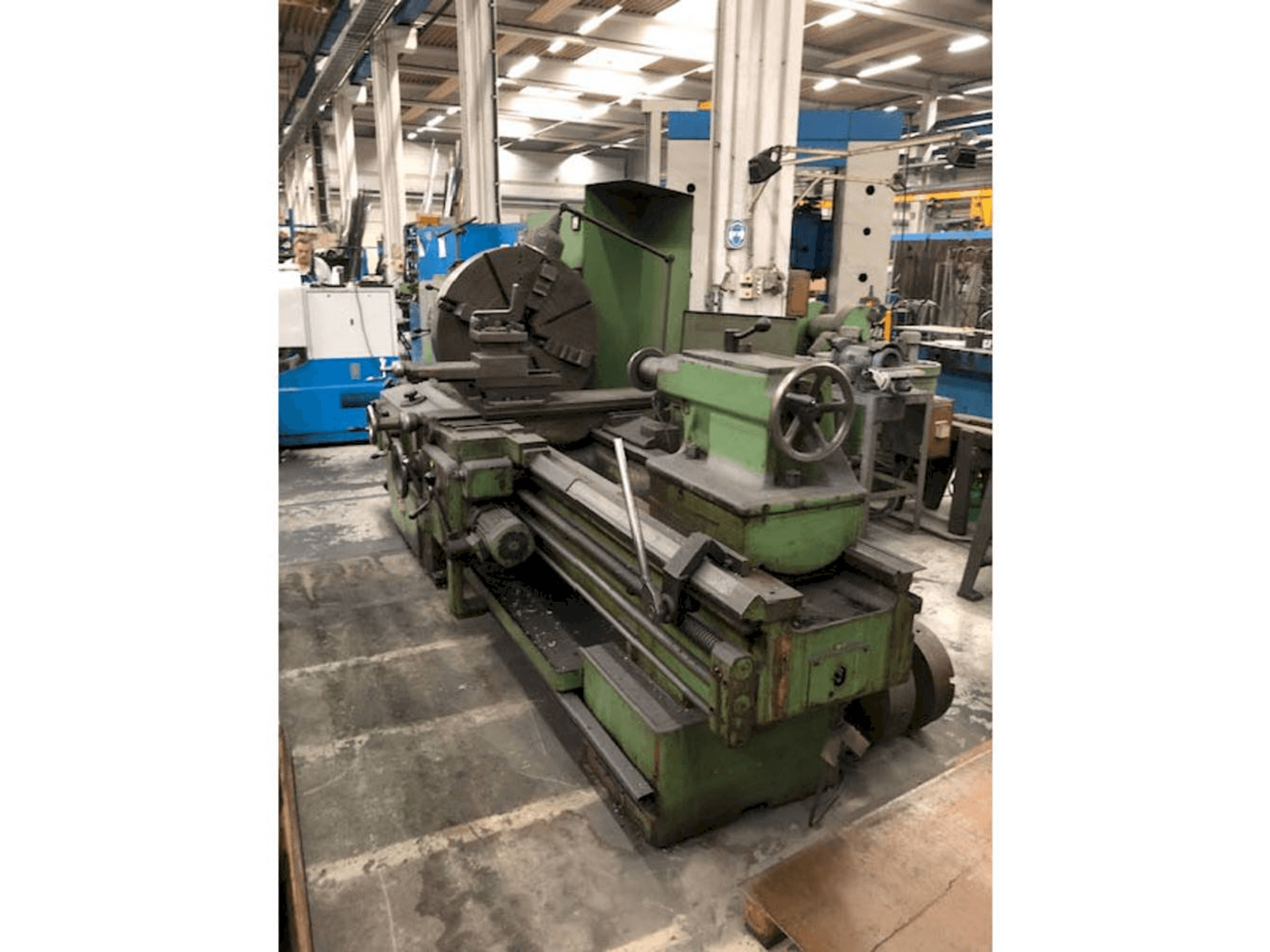 Vooraanzicht van DLZ 800 machine