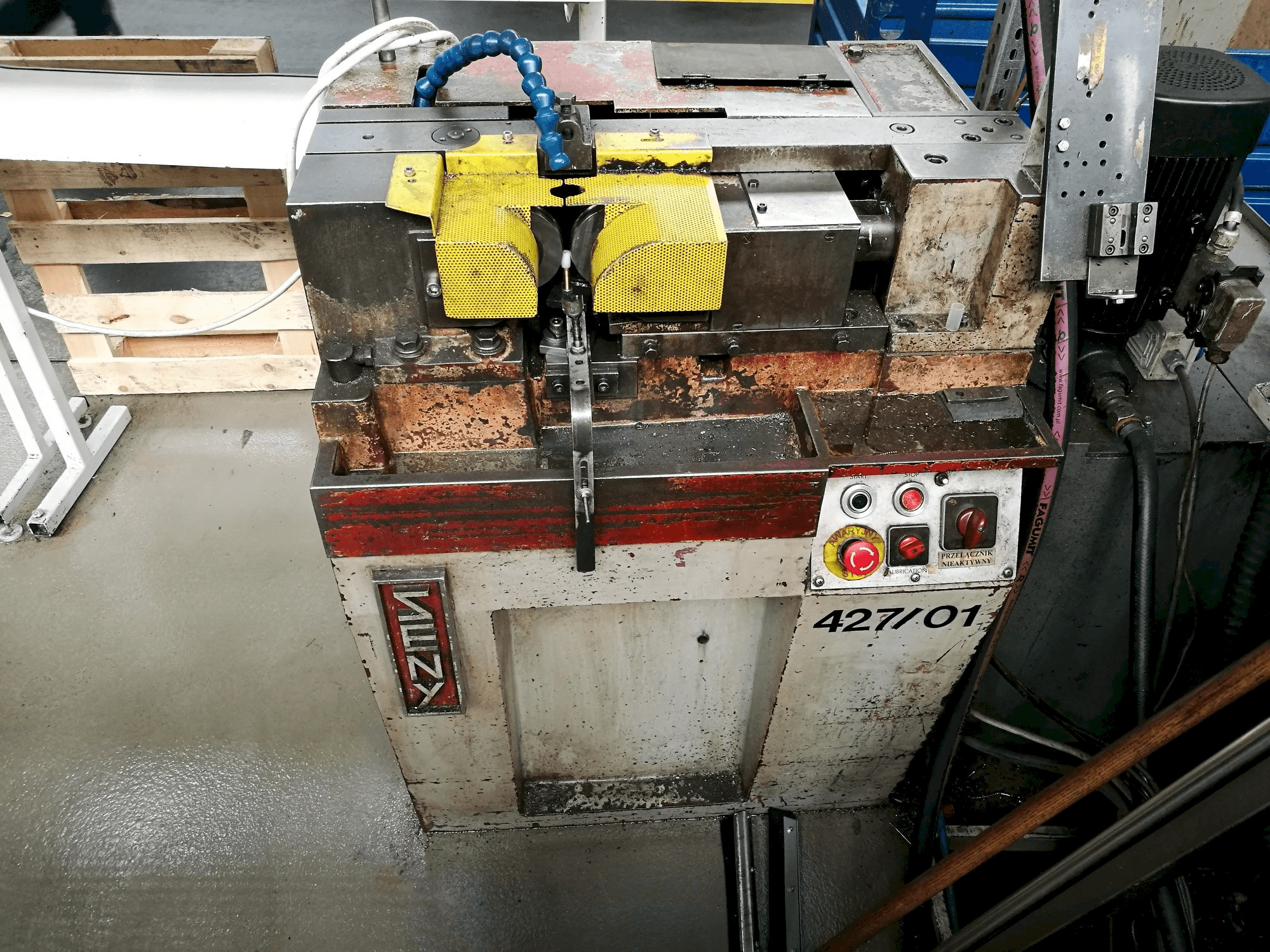 Vooraanzicht van SENY D30E machine