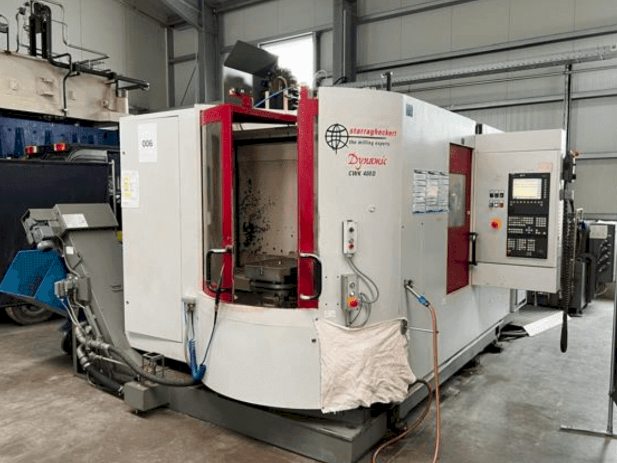 Vooraanzicht van Starrag Heckert Dynamic CWK 400D machine
