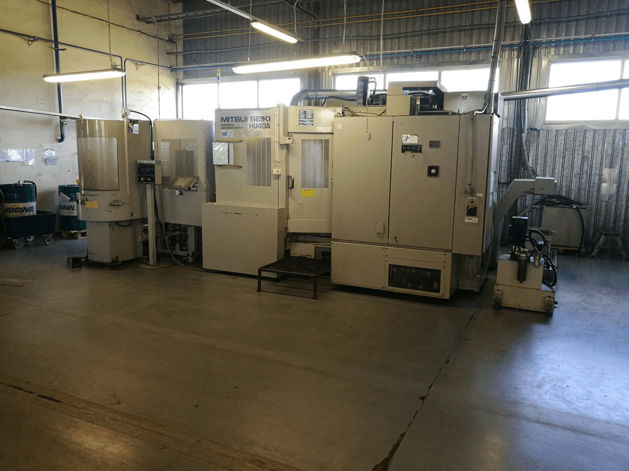 Vooraanzicht 1 van Mitsui Seiki HU40A machine