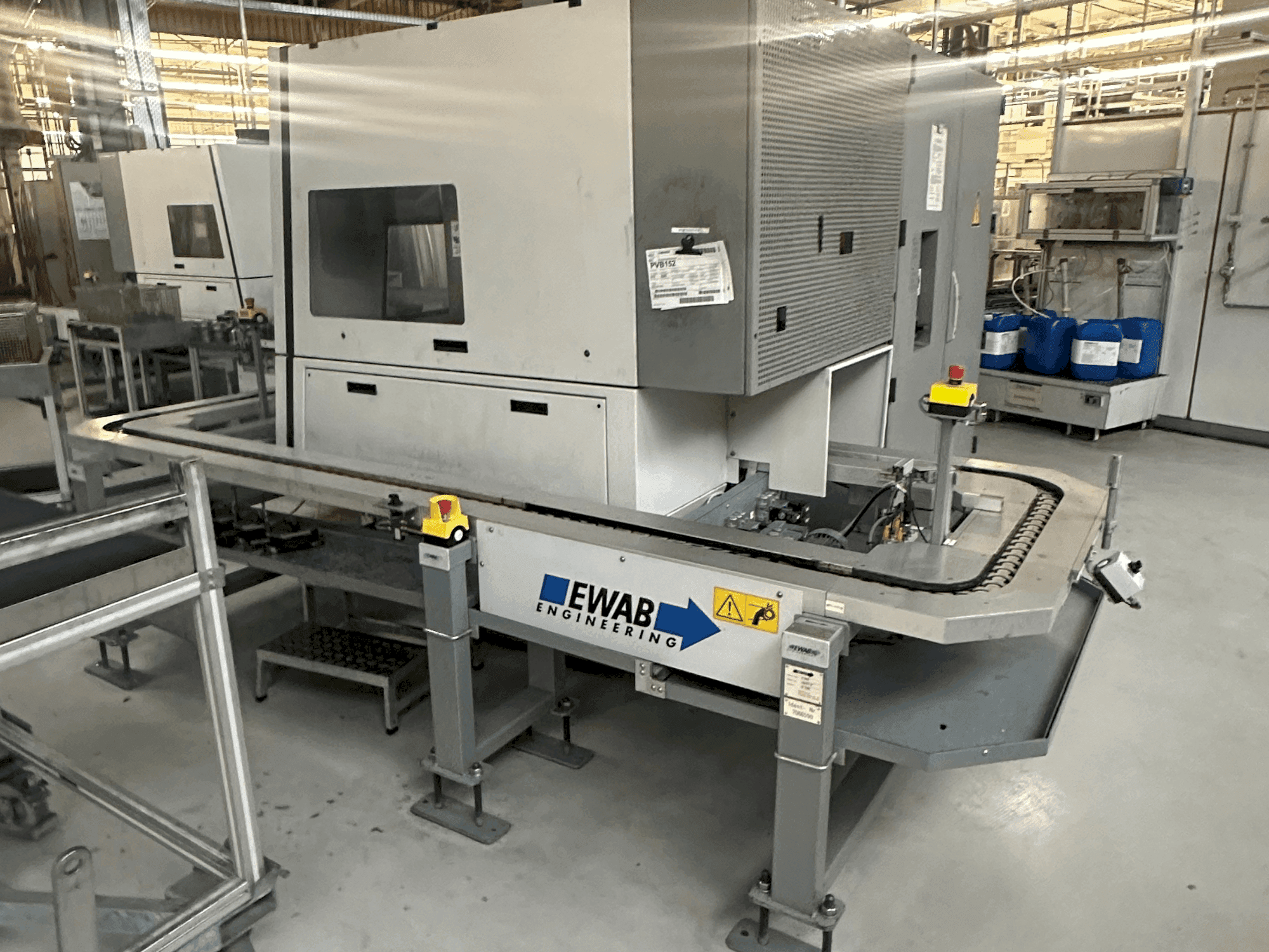 Vooraanzicht van DMG Gildemeister CTV 250 machine