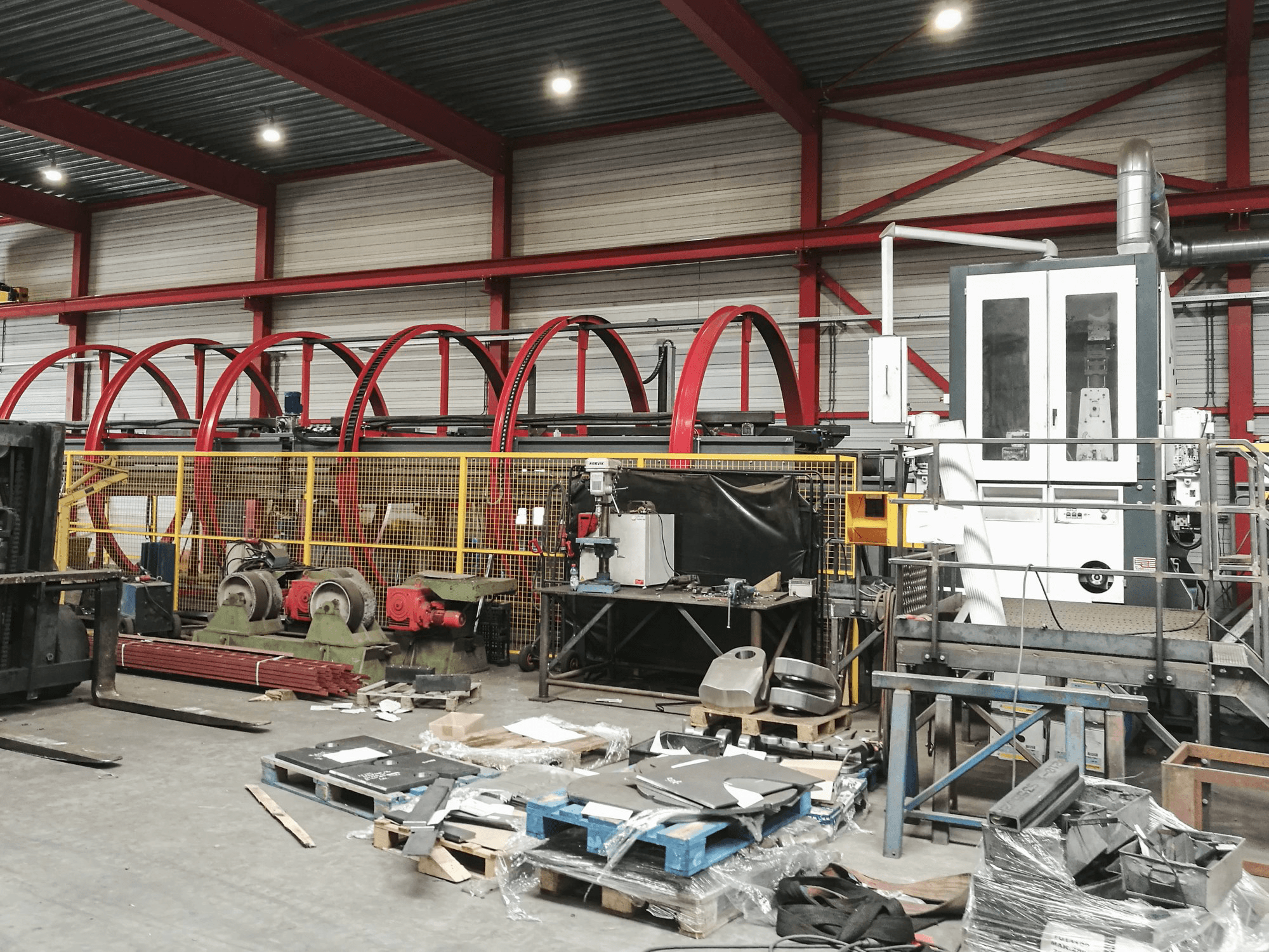 Vooraanzicht van TIMESAVERS 72-SERIE-2600-W machine