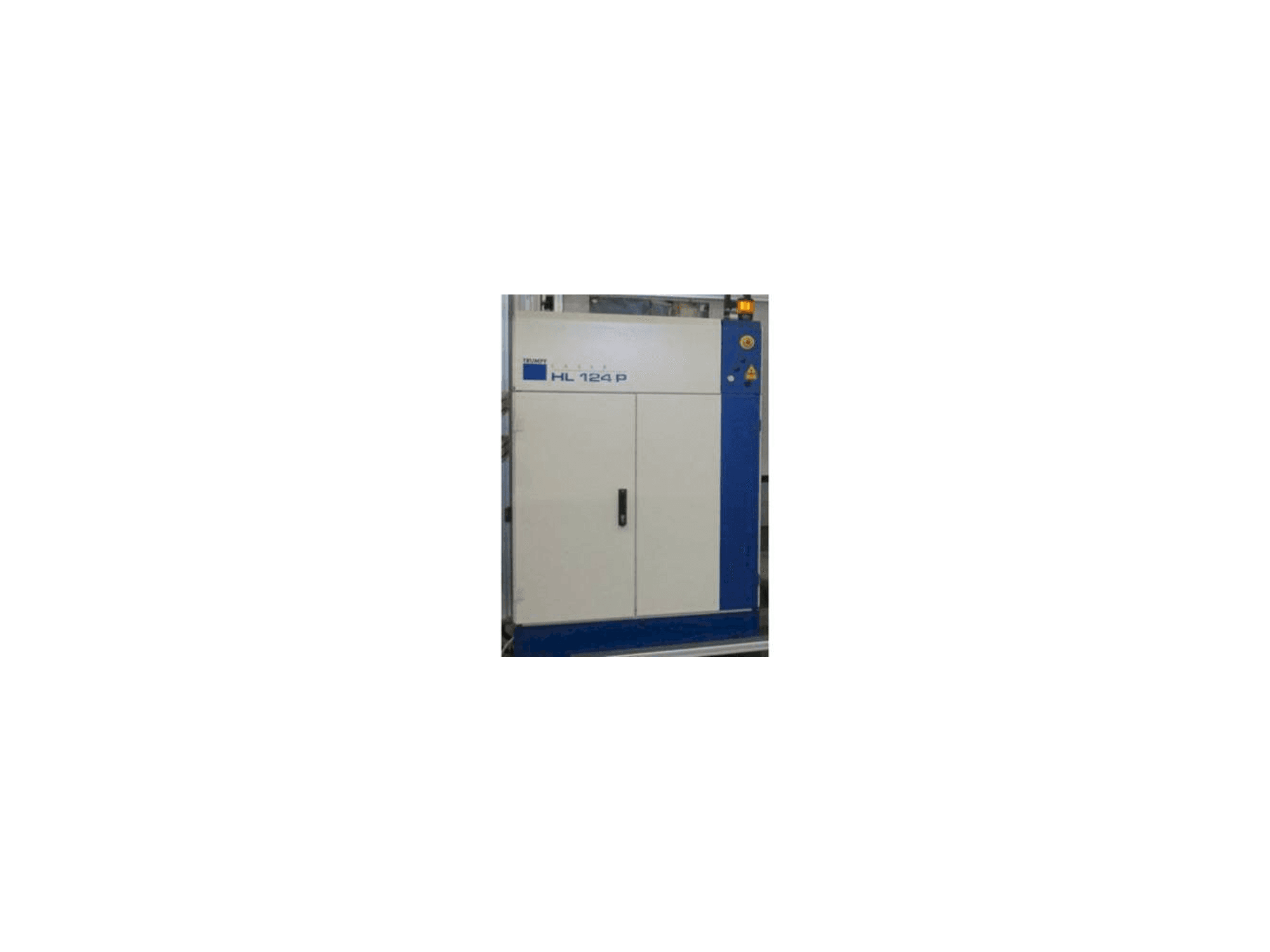 Vooraanzicht van Trumpf HL 124 P machine