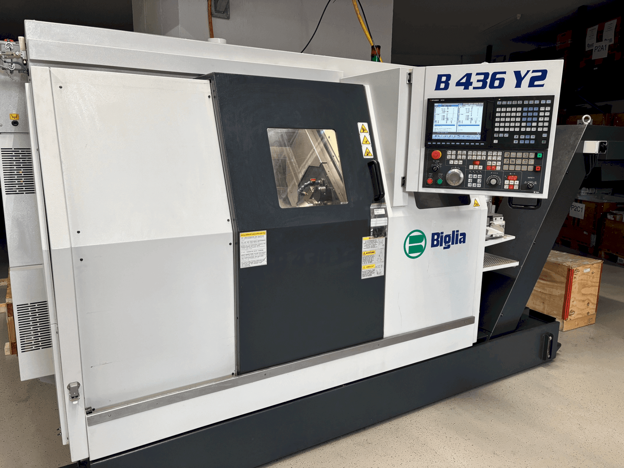 Vooraanzicht van Biglia B436Y2 machine