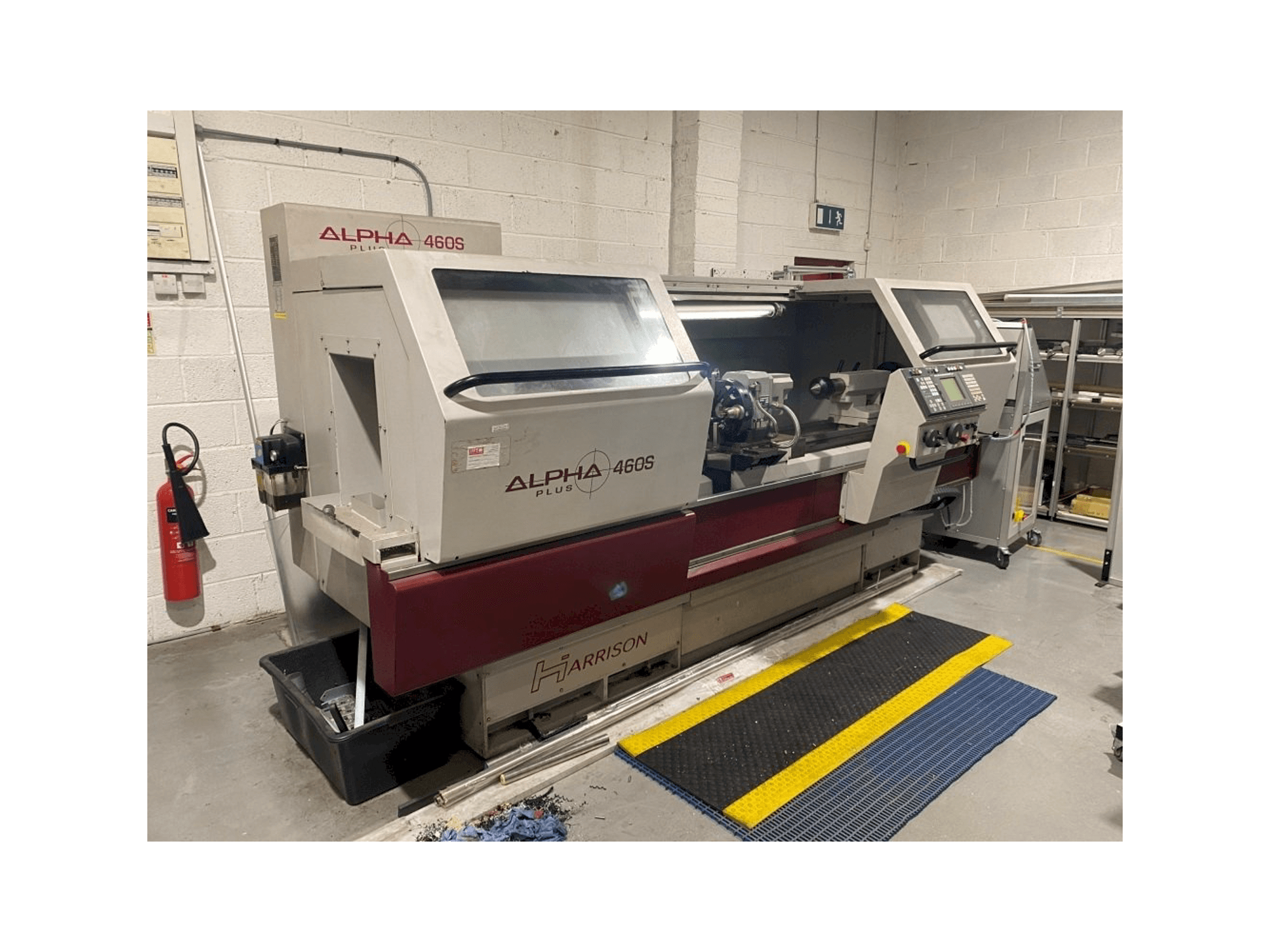 Vooraanzicht van Harrison Alpha 460S Plus machine