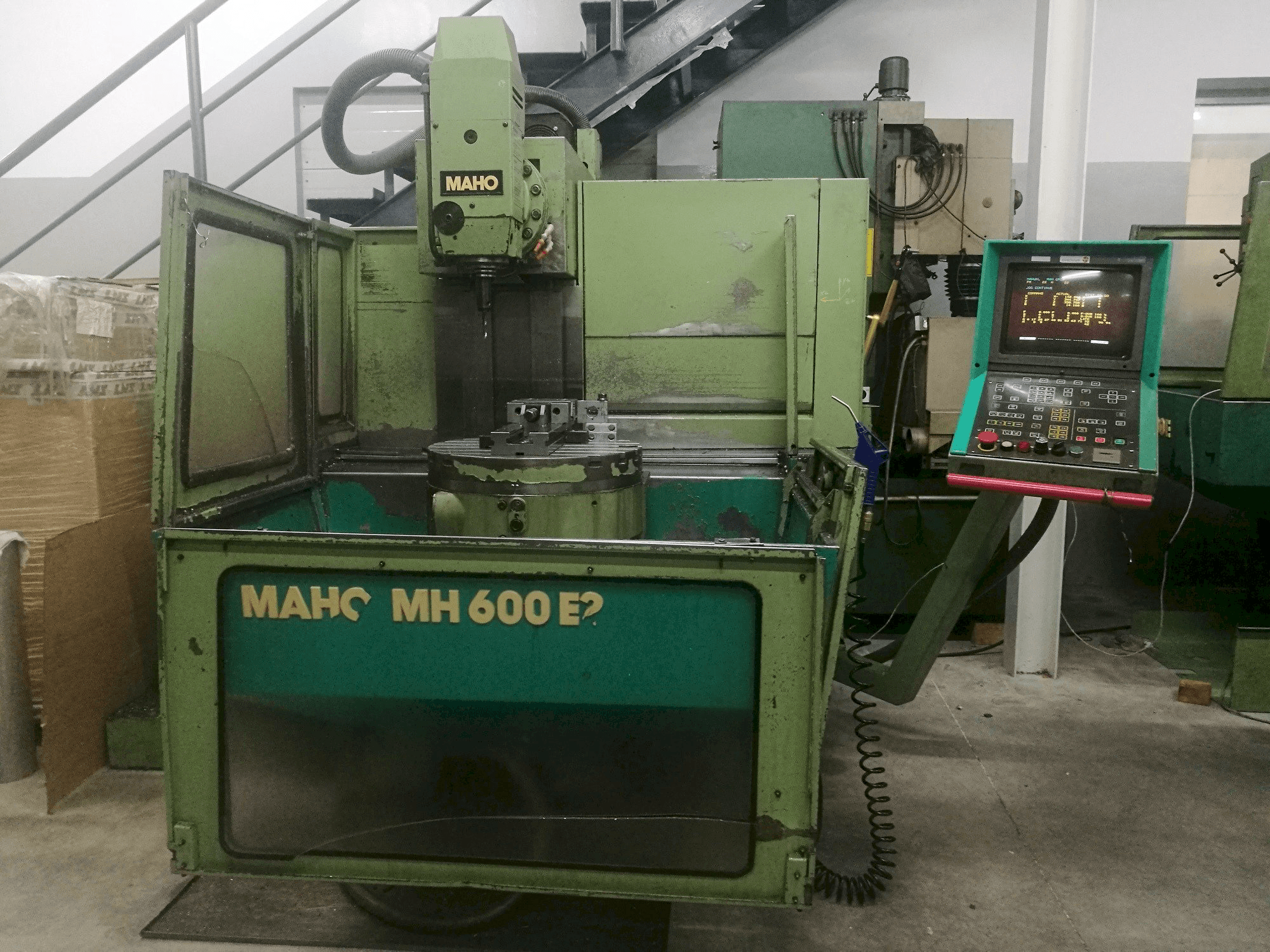 Vooraanzicht van Maho MH 600 E2 machine