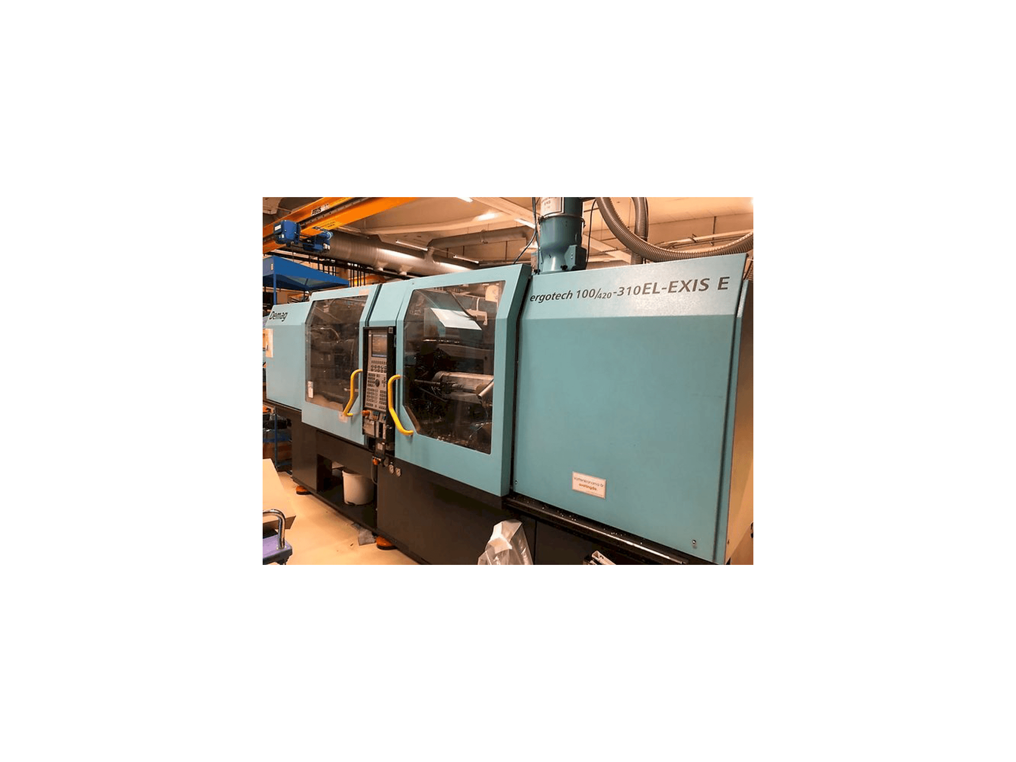 Vooraanzicht van DEMAG Ergotech 100/420 - 310 EL-EXIS E machine