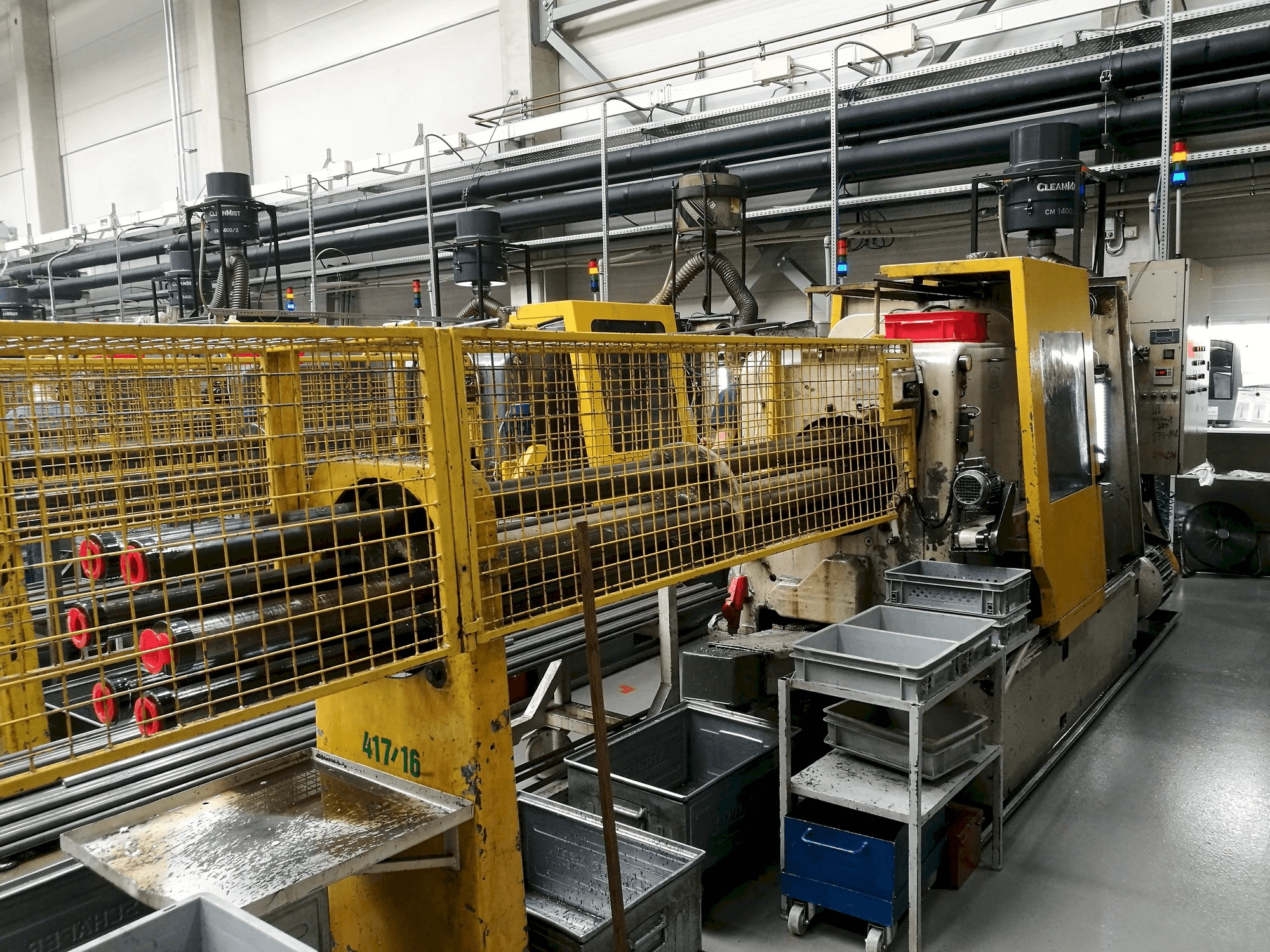 Vooraanzicht van Wickman 1 3/8"-6 machine