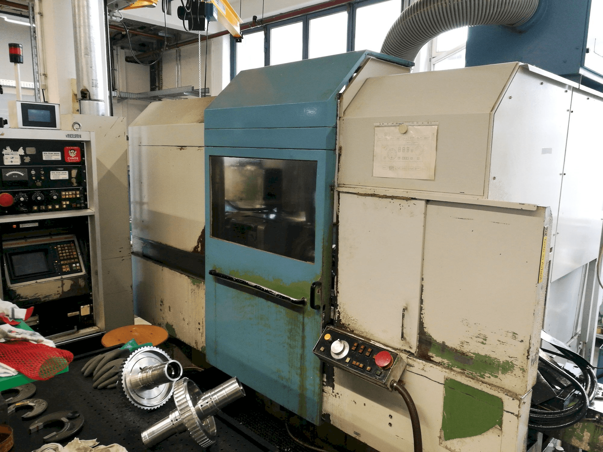 Links zicht van Schaudt PF 5N 1000 machine