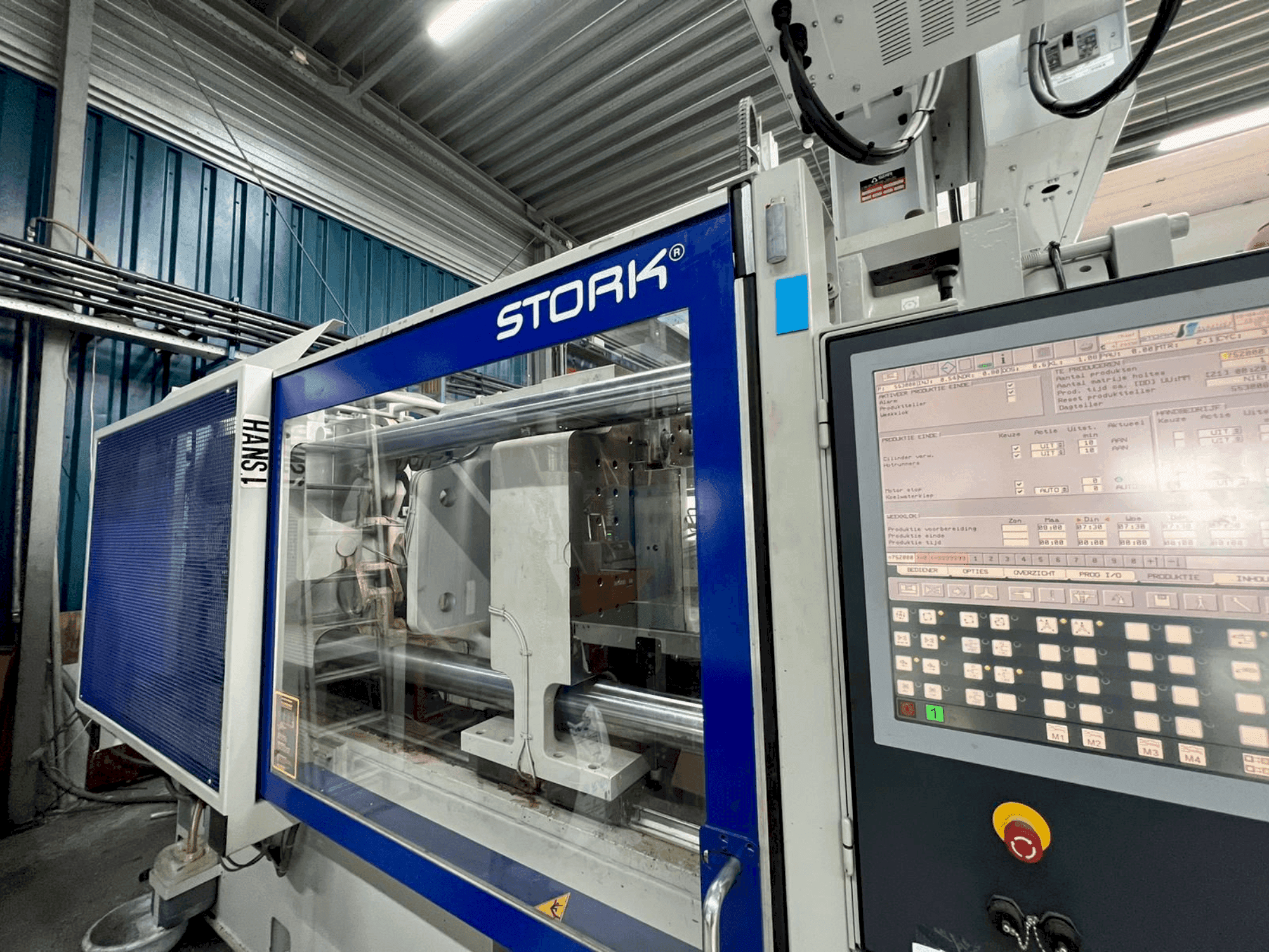 Vooraanzicht van STORK S+ 1500-1450 (2010) machine