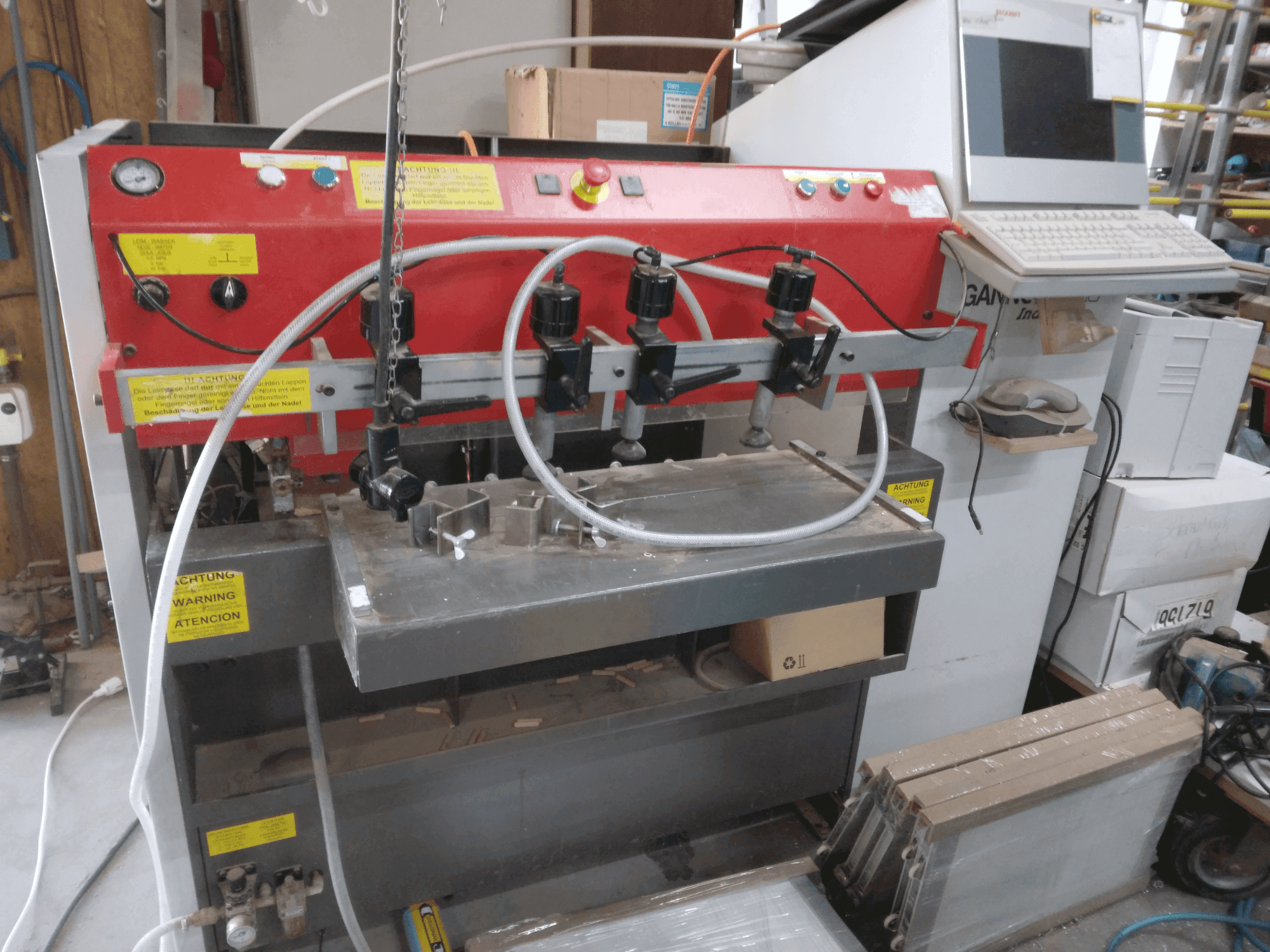Vooraanzicht van GANNOMAT Index Logic T70 machine