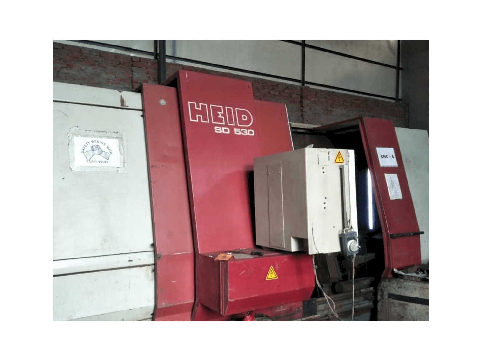 Vooraanzicht van HEID SD-530 machine