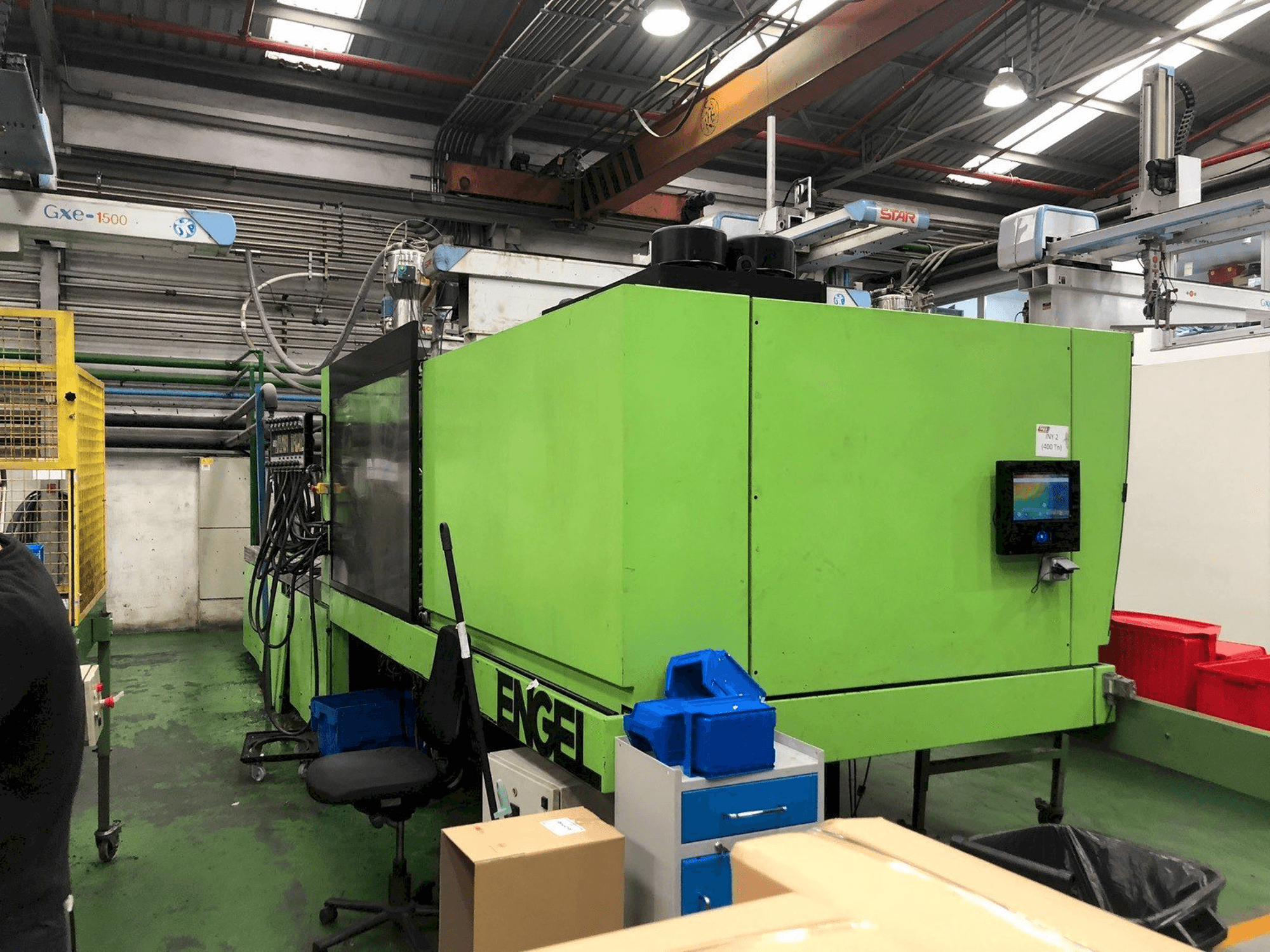 Vooraanzicht van Engel ES 3550/400 HL machine