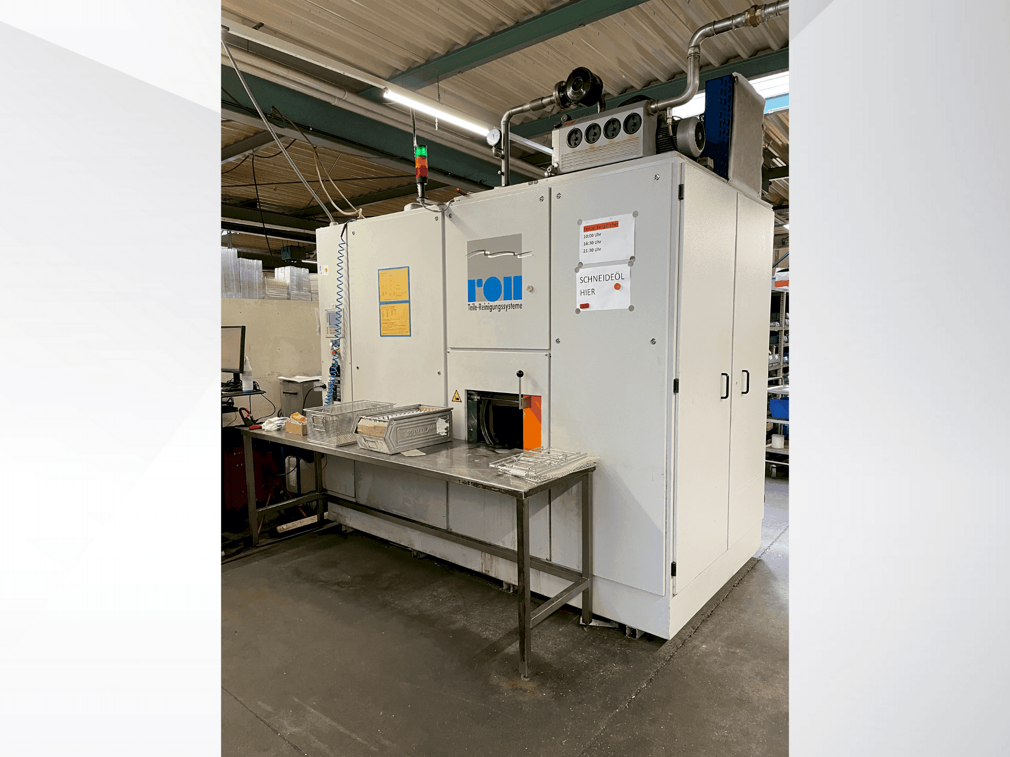 Vooraanzicht van ROLL RCTS advantage machine