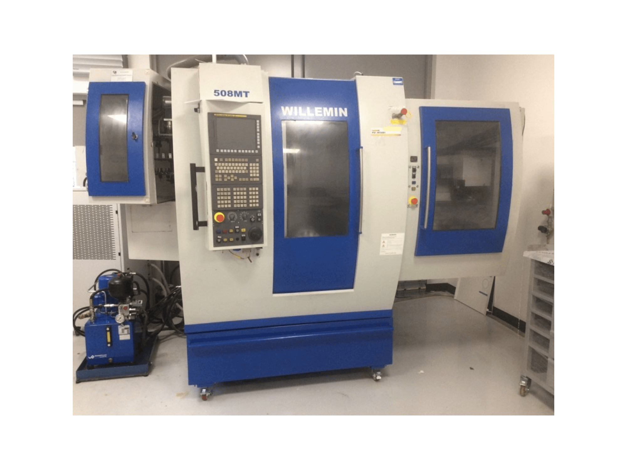 Vooraanzicht van Willemin W 508MT machine