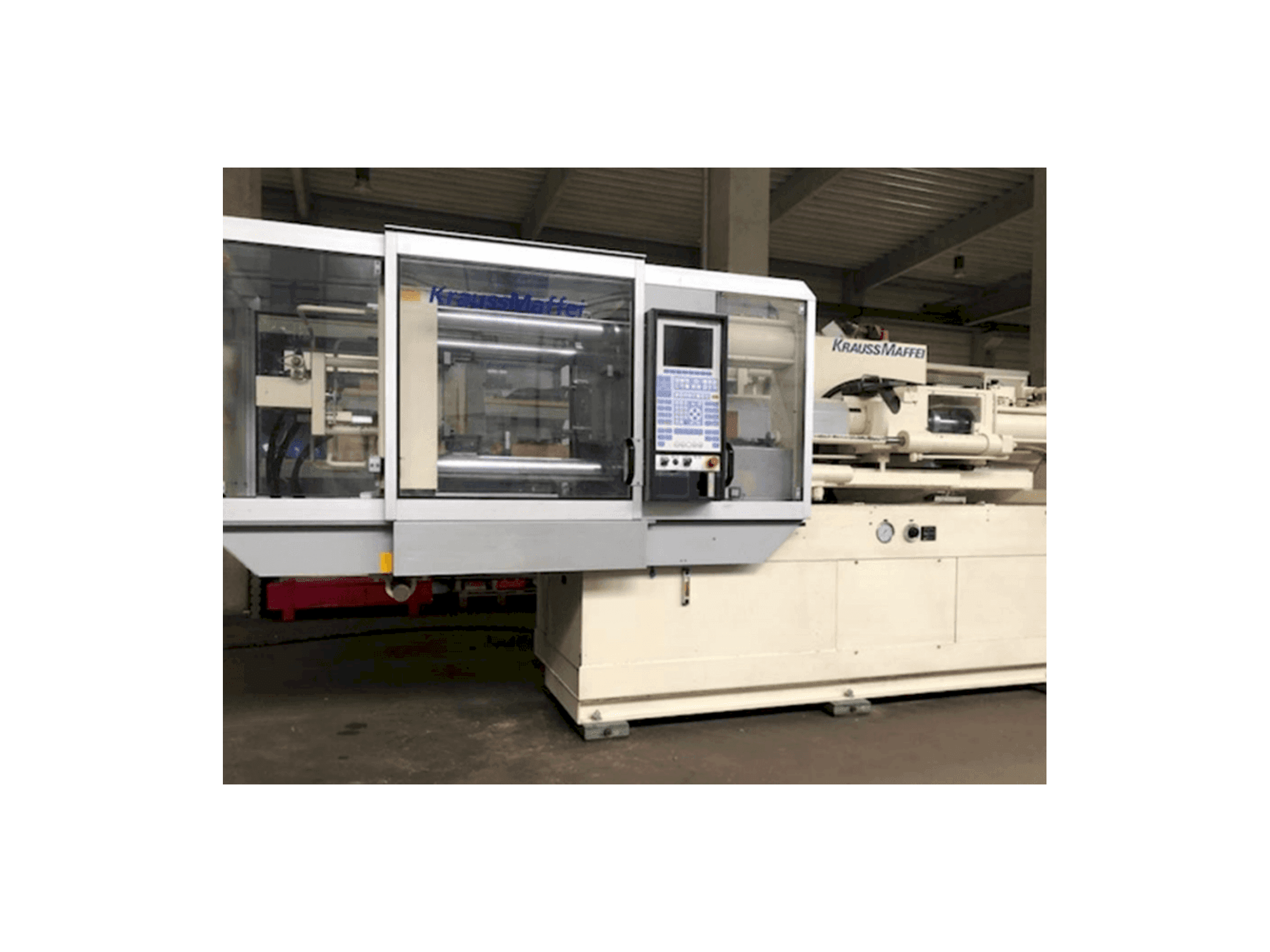 Vooraanzicht van Krauss Maffei 150-700 C2 machine