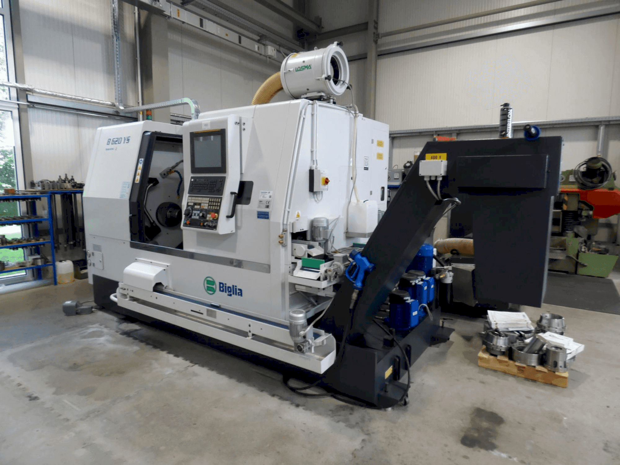 Vooraanzicht van Biglia B620YS machine