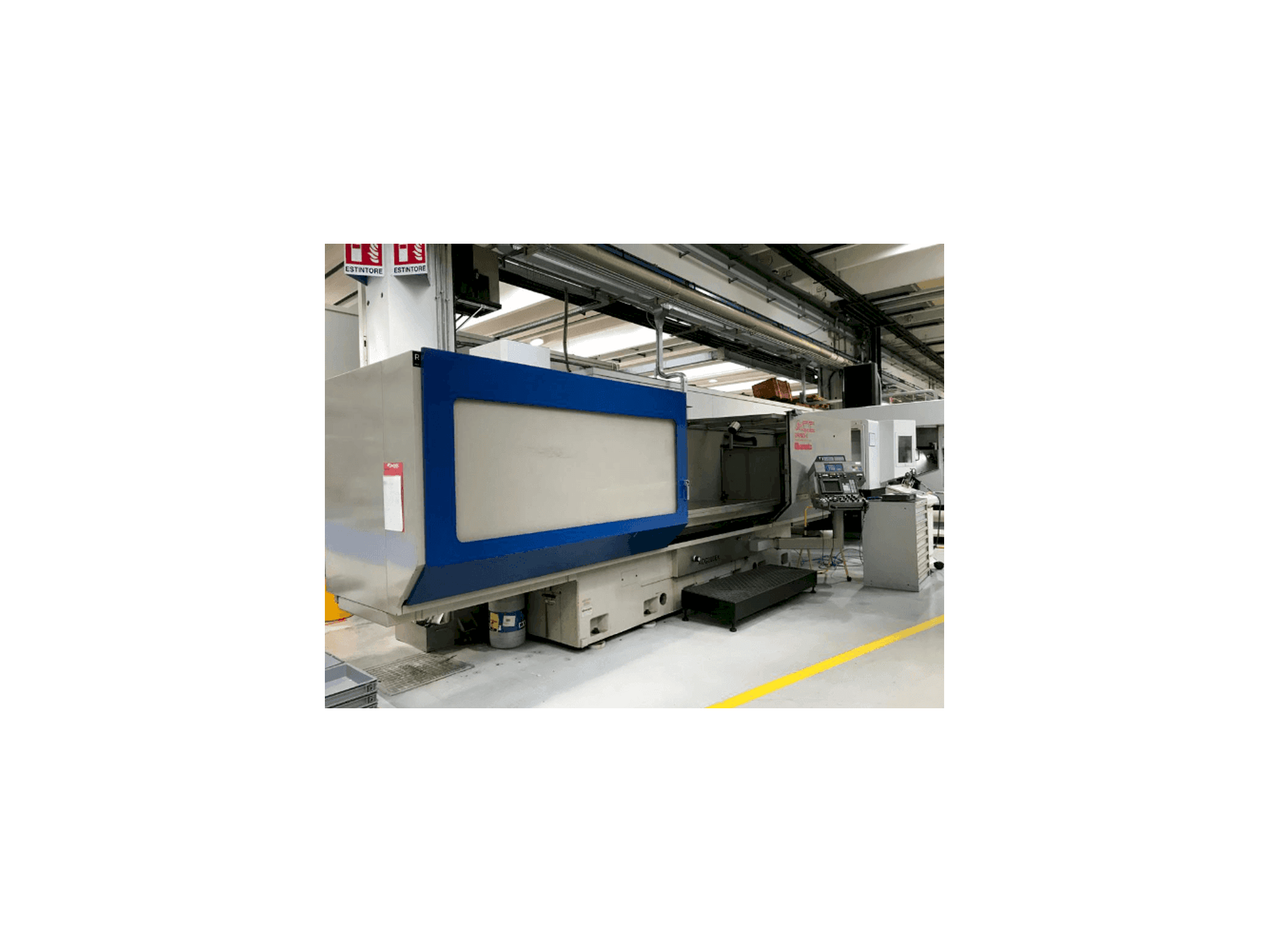 Linkerzijdeaanzicht van OKAMOTO ACC 208ex machine