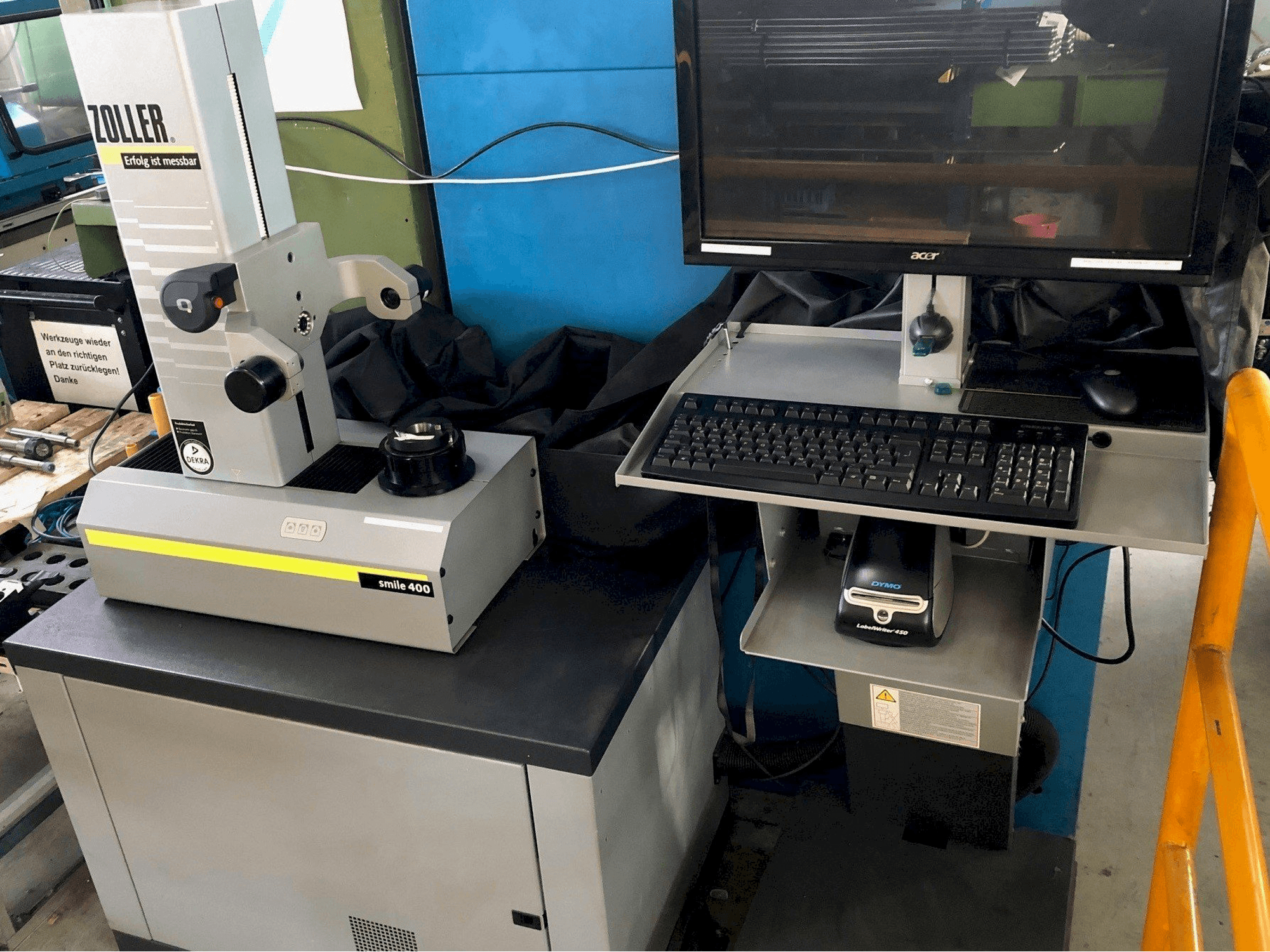 Vooraanzicht van Zoller smile 400 machine