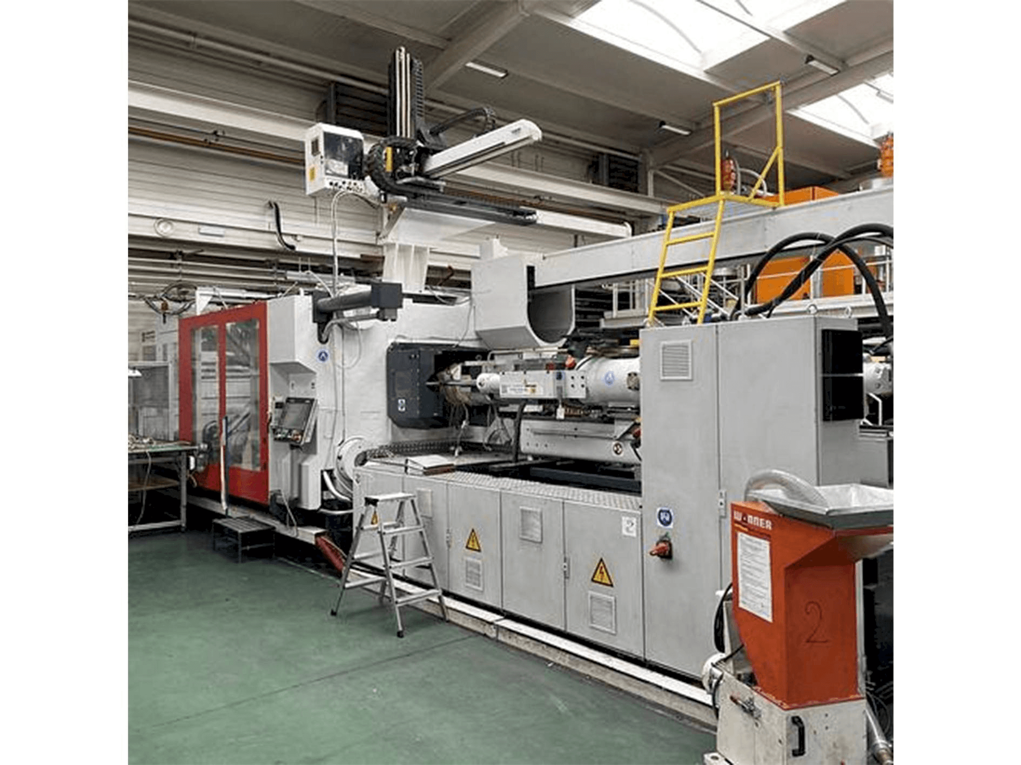 Vooraanzicht van Ferromatik Maxima MM 1000-4880 machine