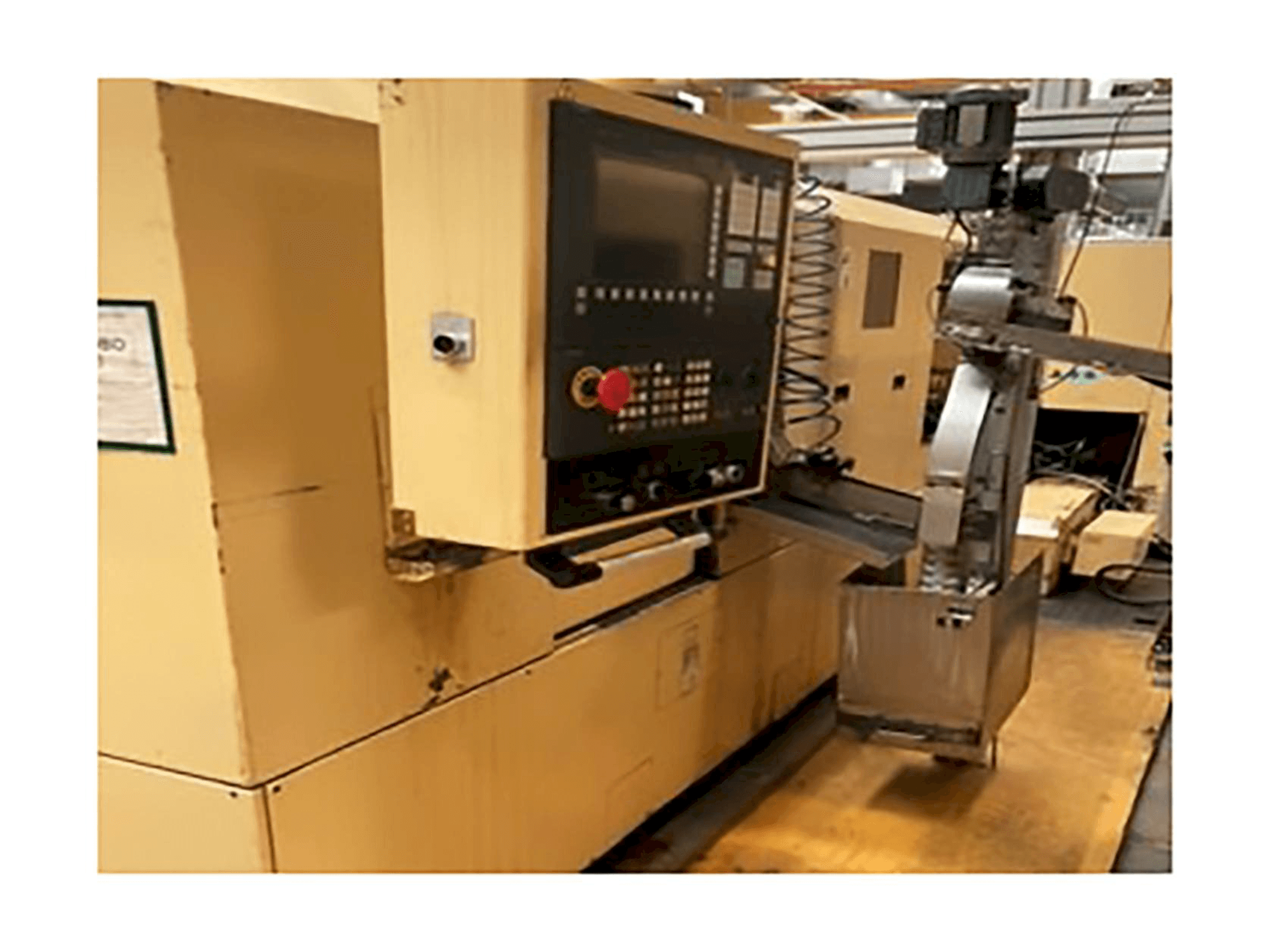 Linkerzijdeaanzicht van TAJMAC-ZPS SAL 100/4 machine