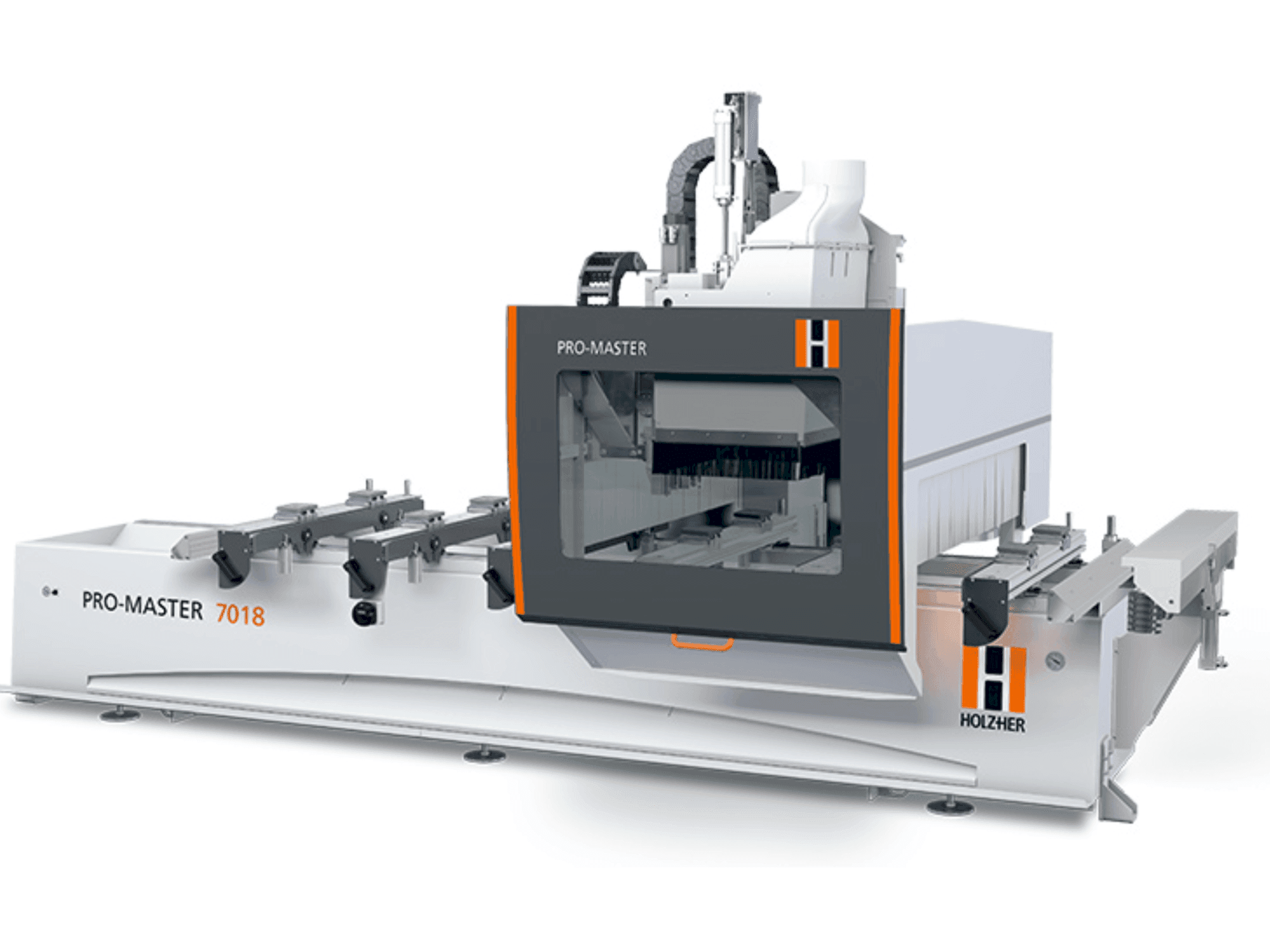 Vooraanzicht van HOLZHER PRO MASTER 7018 machine