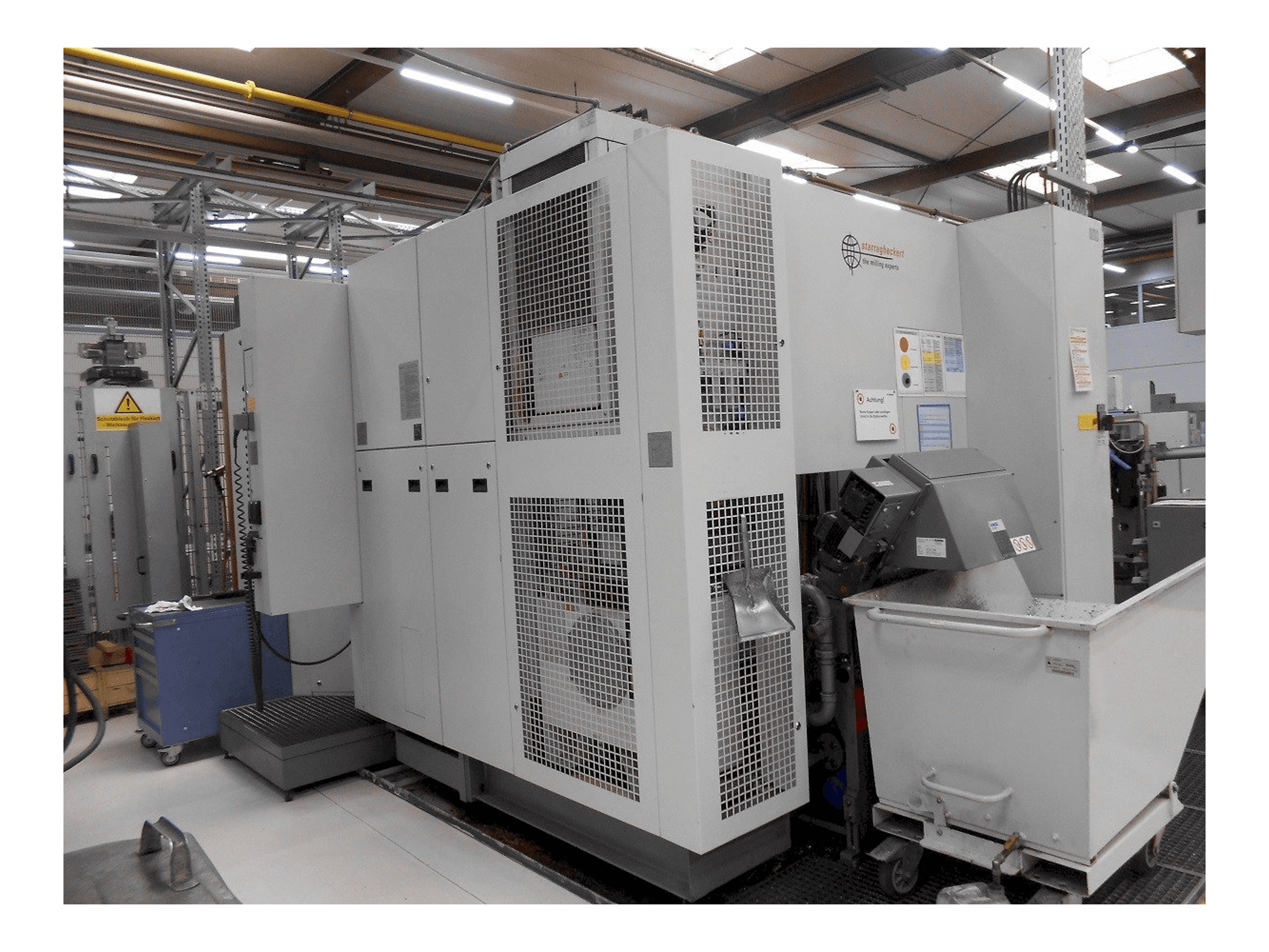 Linkerzijdeaanzicht van Heckert HEC 500 D XXL machine