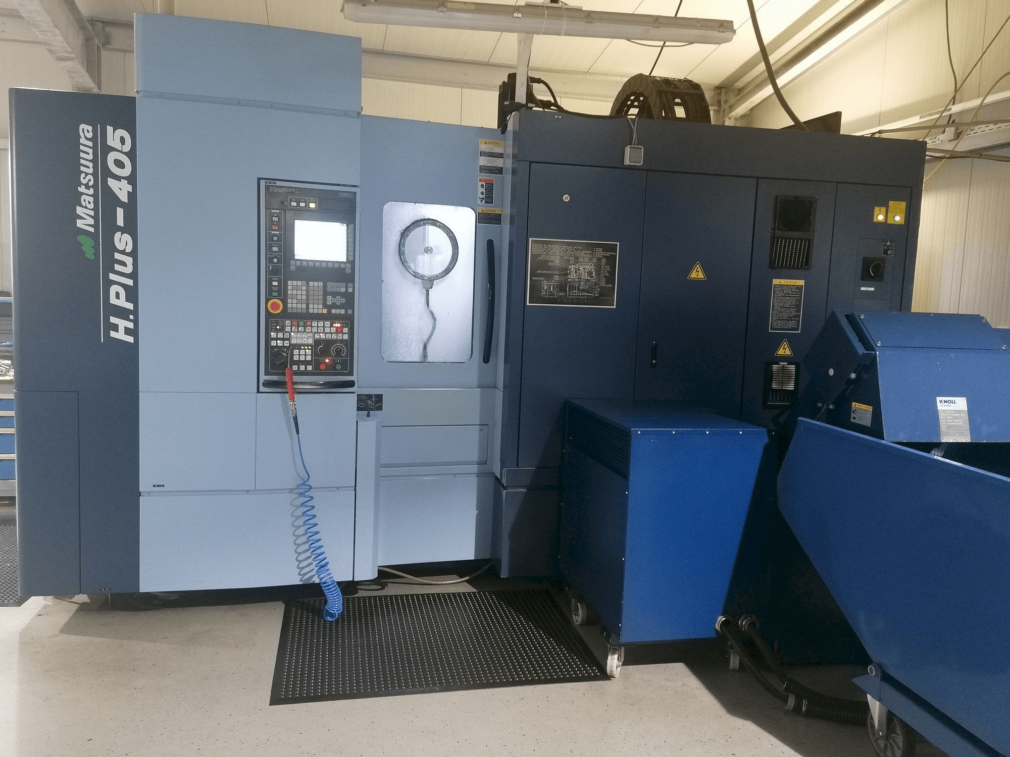 Vooraanzicht van Matsuura H-PLUS-405 machine