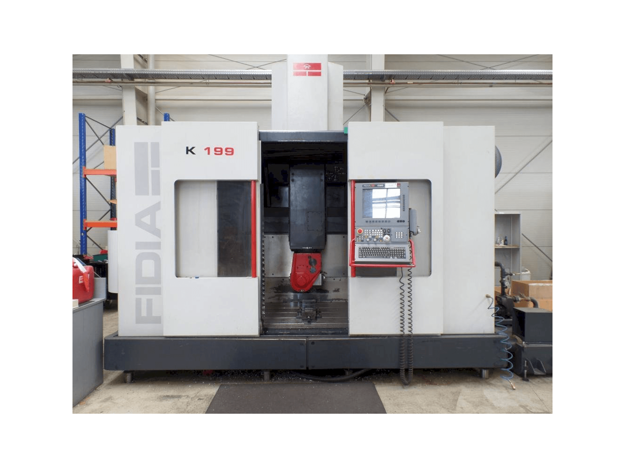 Vooraanzicht van Fidia K199 machine