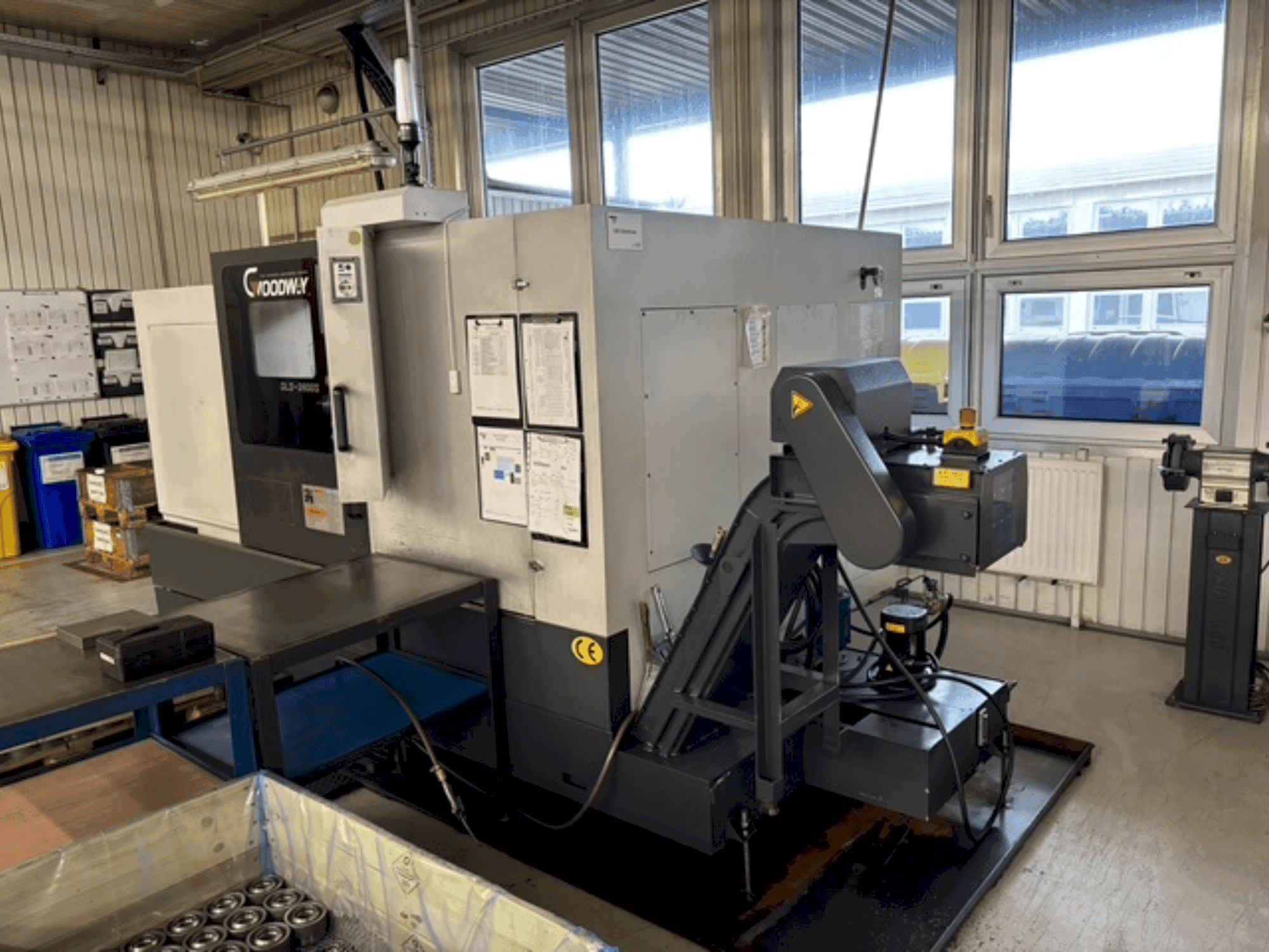 Vooraanzicht van Goodway GLS-2800S machine