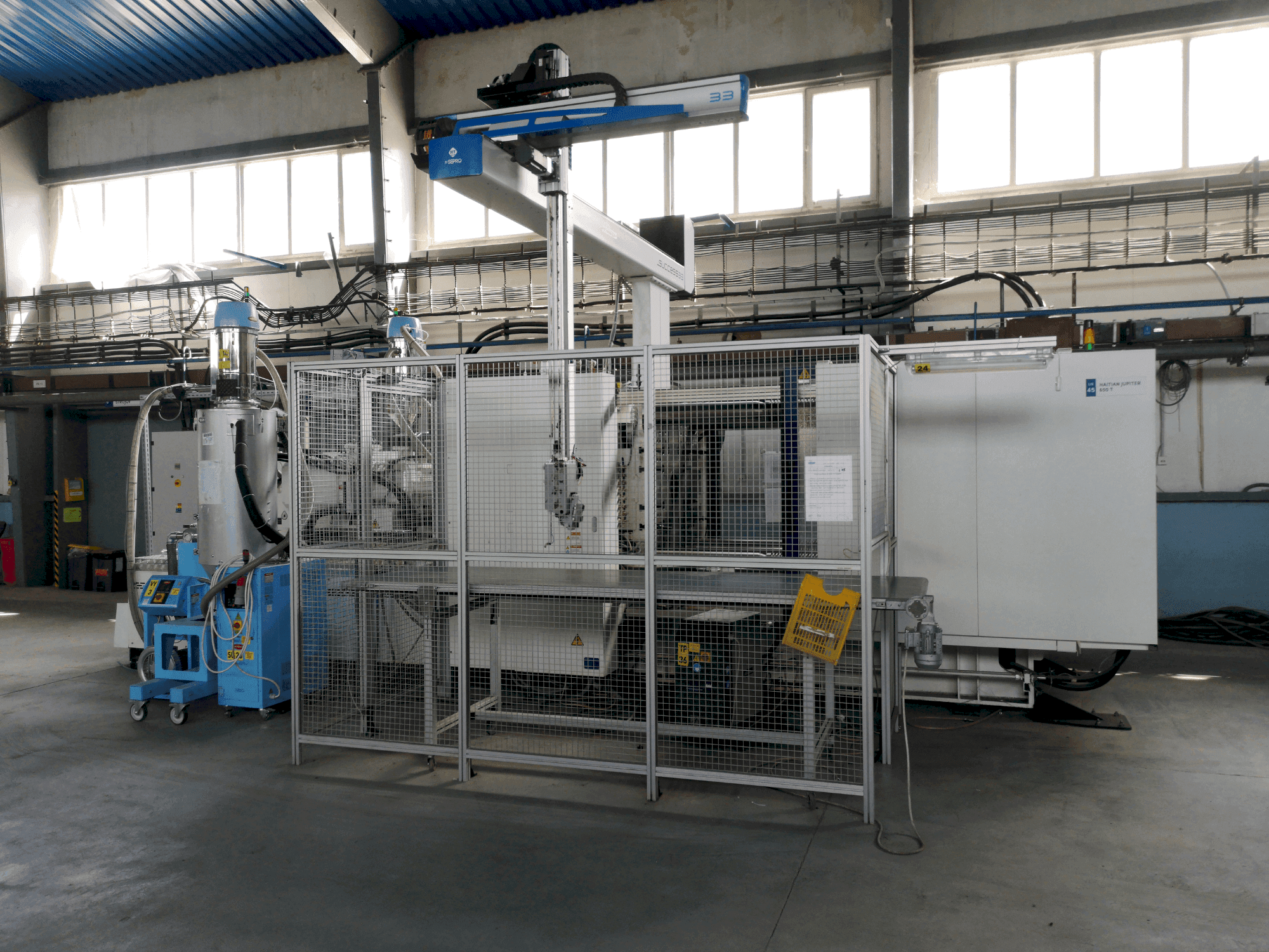 Vooraanzicht van HAITIAN Jupiter 650 II machine