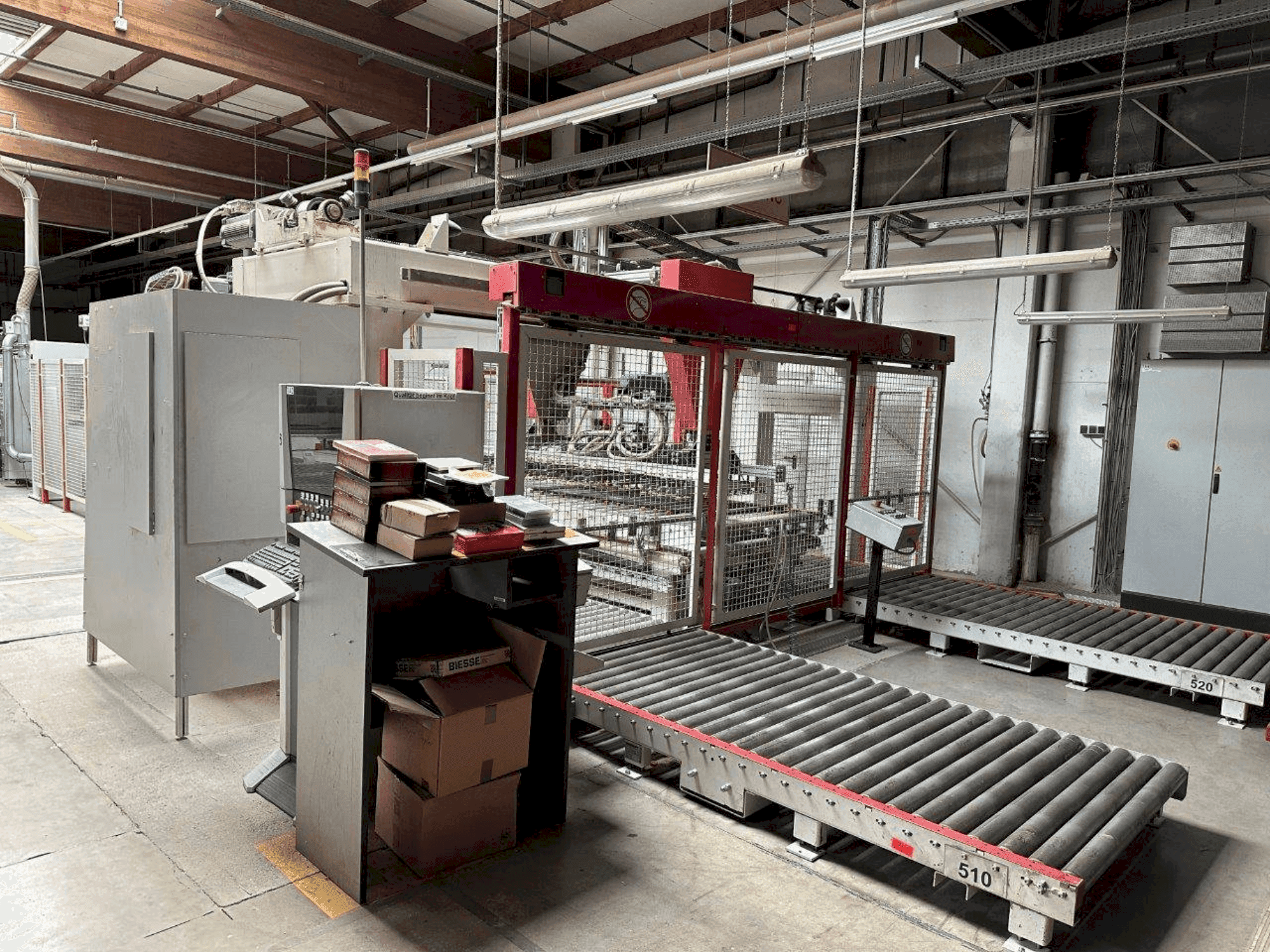 Vooraanzicht van BIESSE TECHNO KERNELL machine