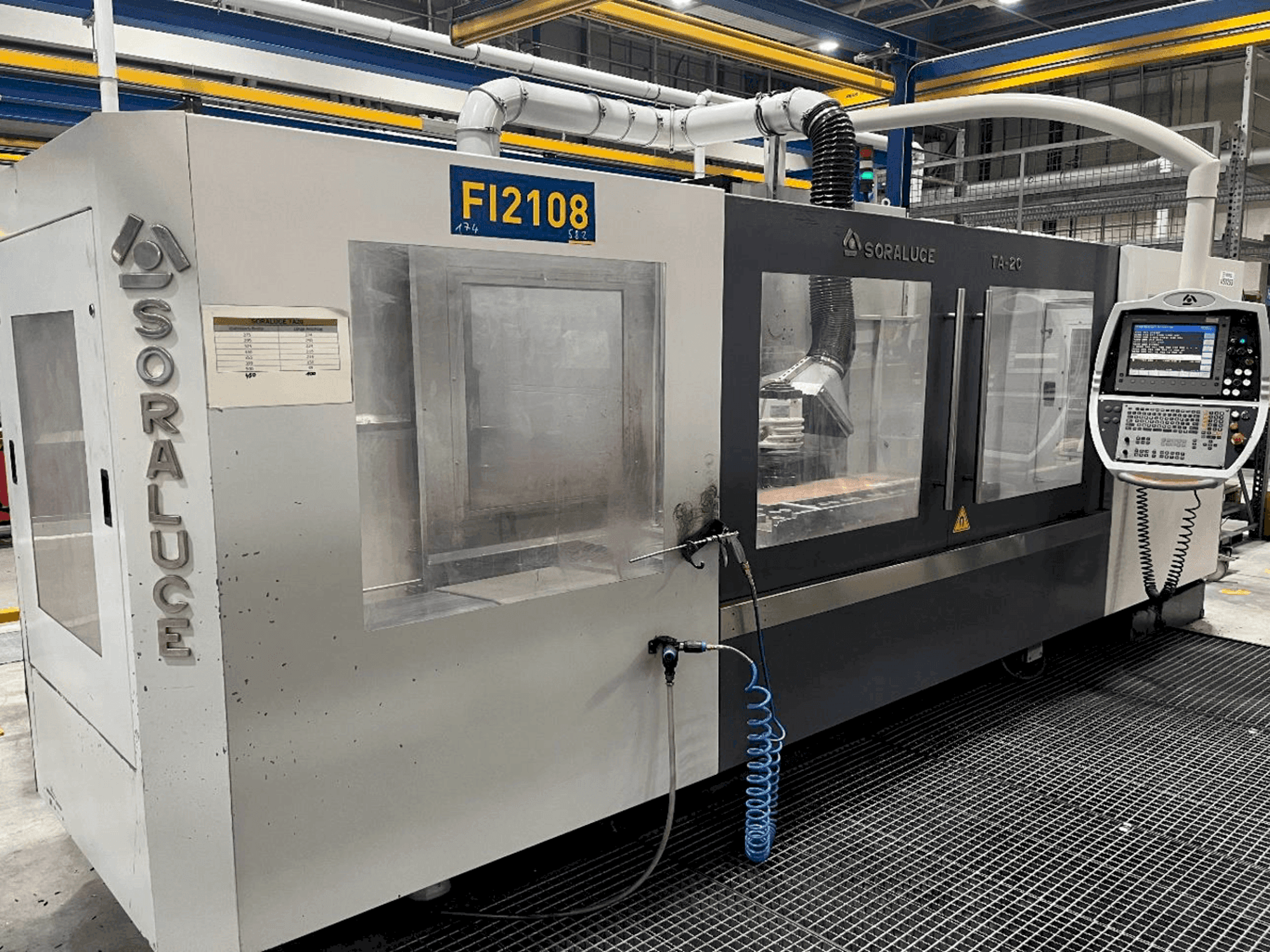 Vooraanzicht van Soraluce TA-20 machine