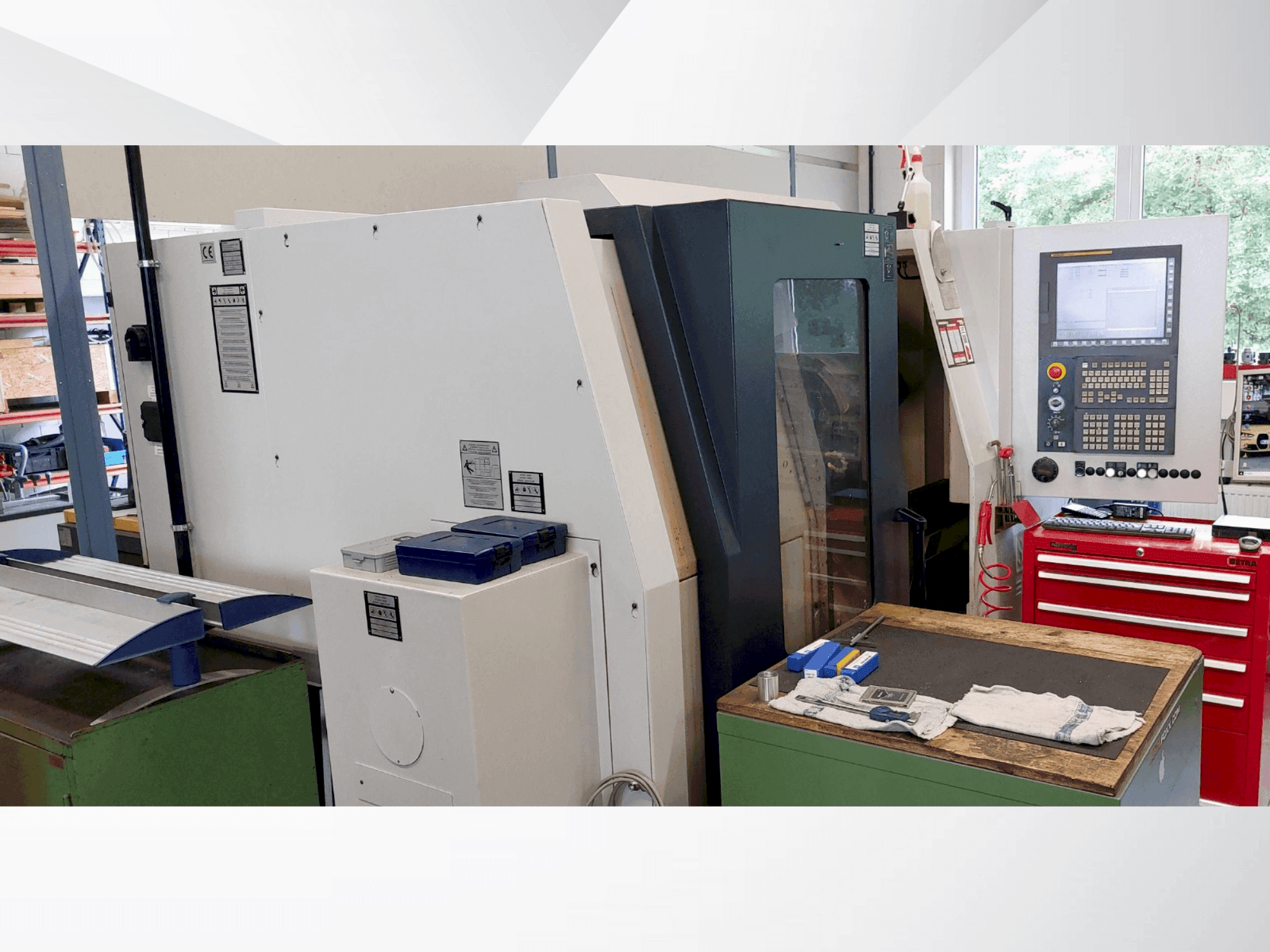 Vooraanzicht van SPINNER TC 600 65 MC machine