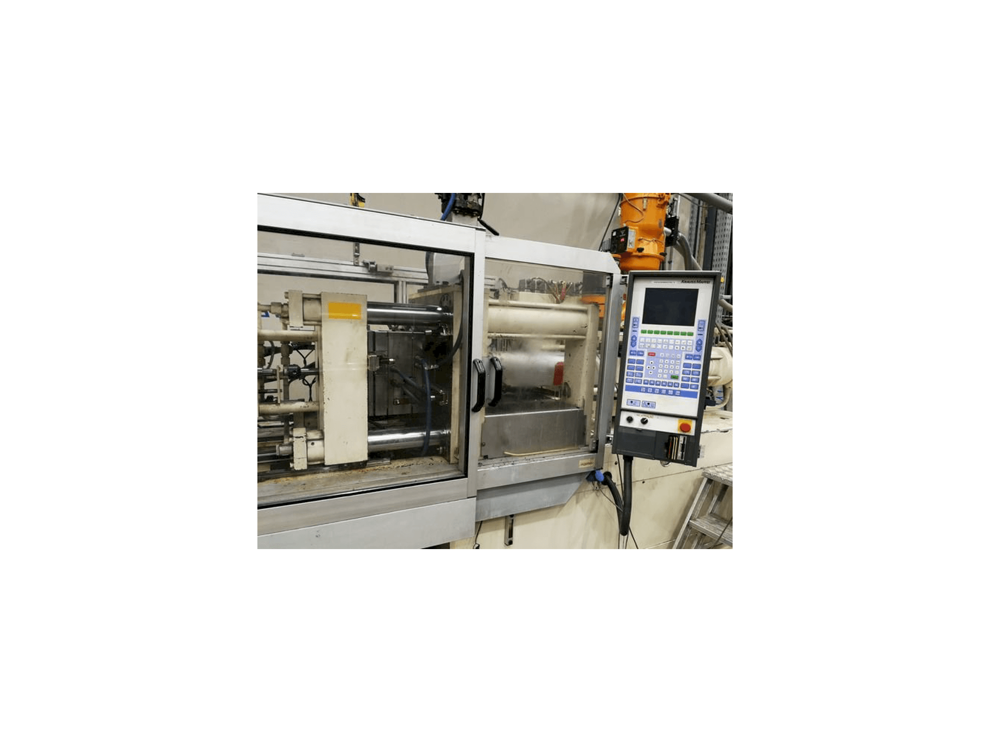 Vooraanzicht van Krauss Maffei 80/340 C1 machine