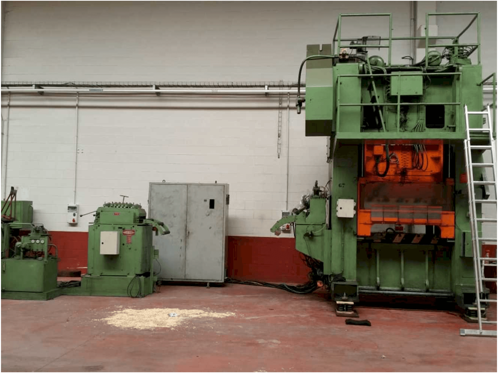 Vooraanzicht van Arisa SC2-160-150-S machine