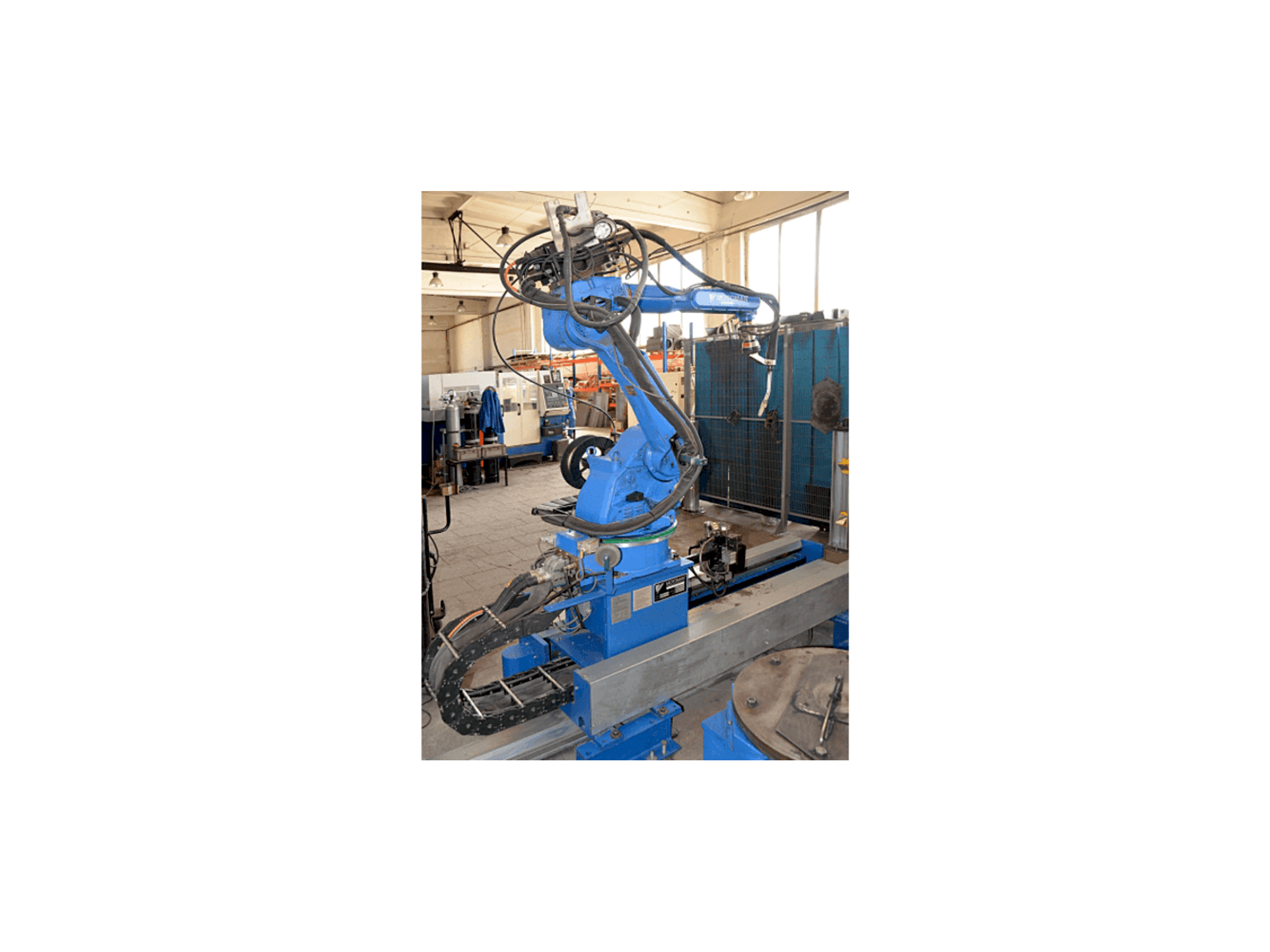 Vooraanzicht van MOTOMAN UP20-6 MT1-1000 TRDS-1150 machine