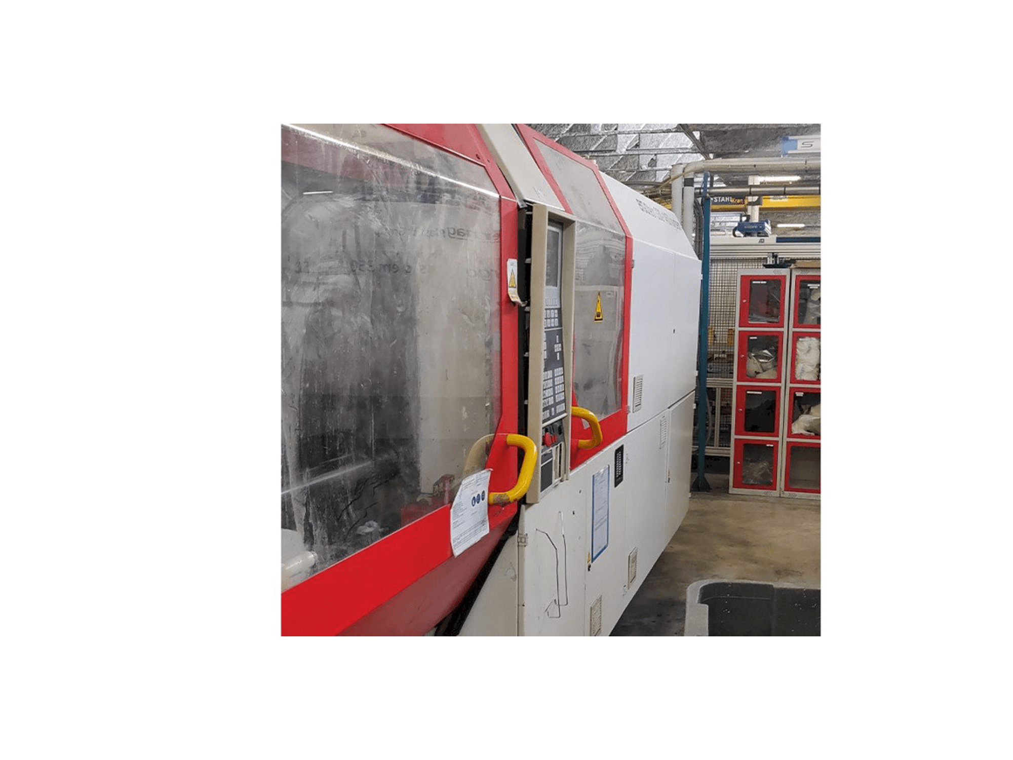 Vooraanzicht van DEMAG Ergotech 330-1450 system machine