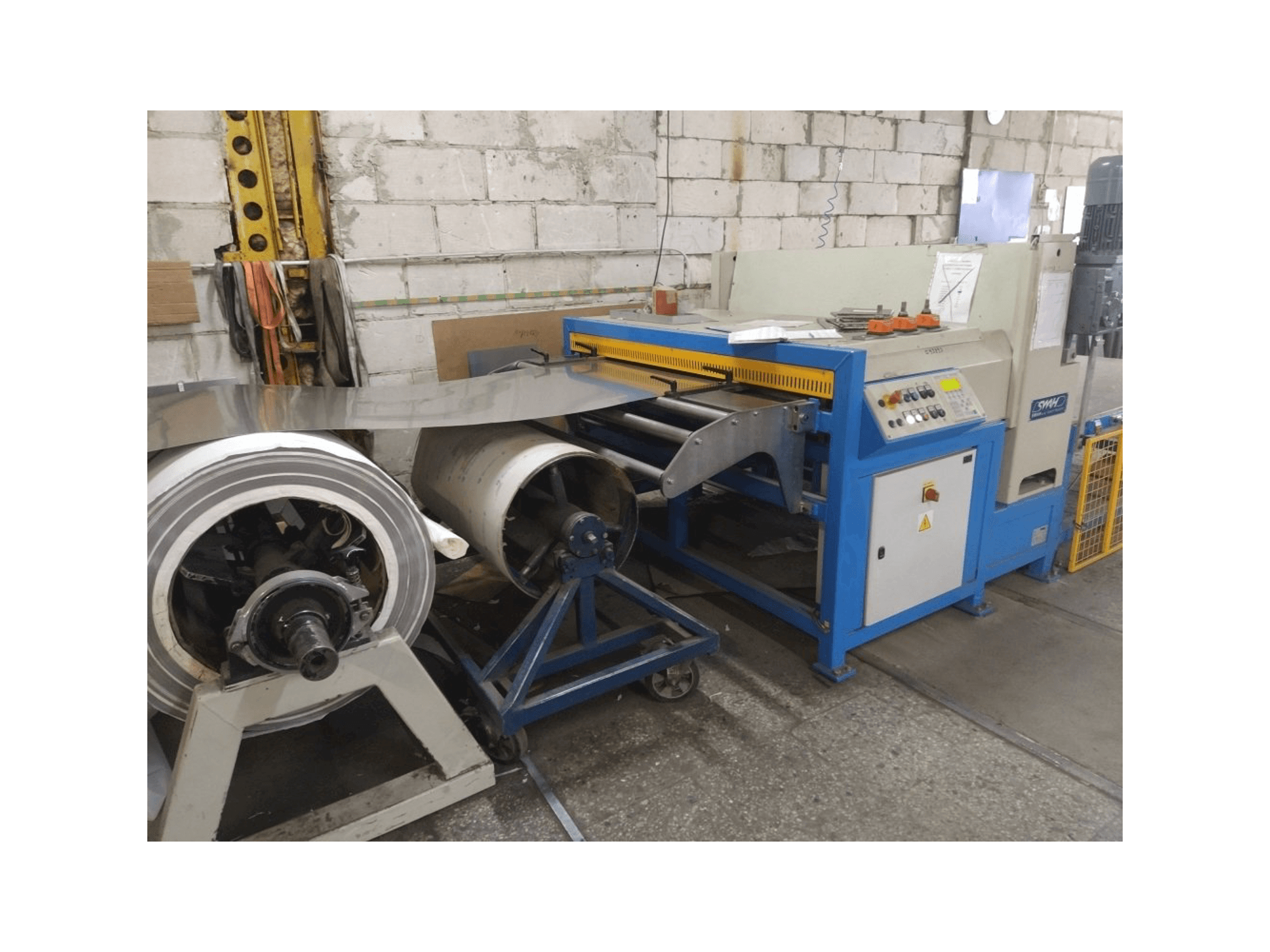 Vooraanzicht van SWAH LCP-S (2013) machine