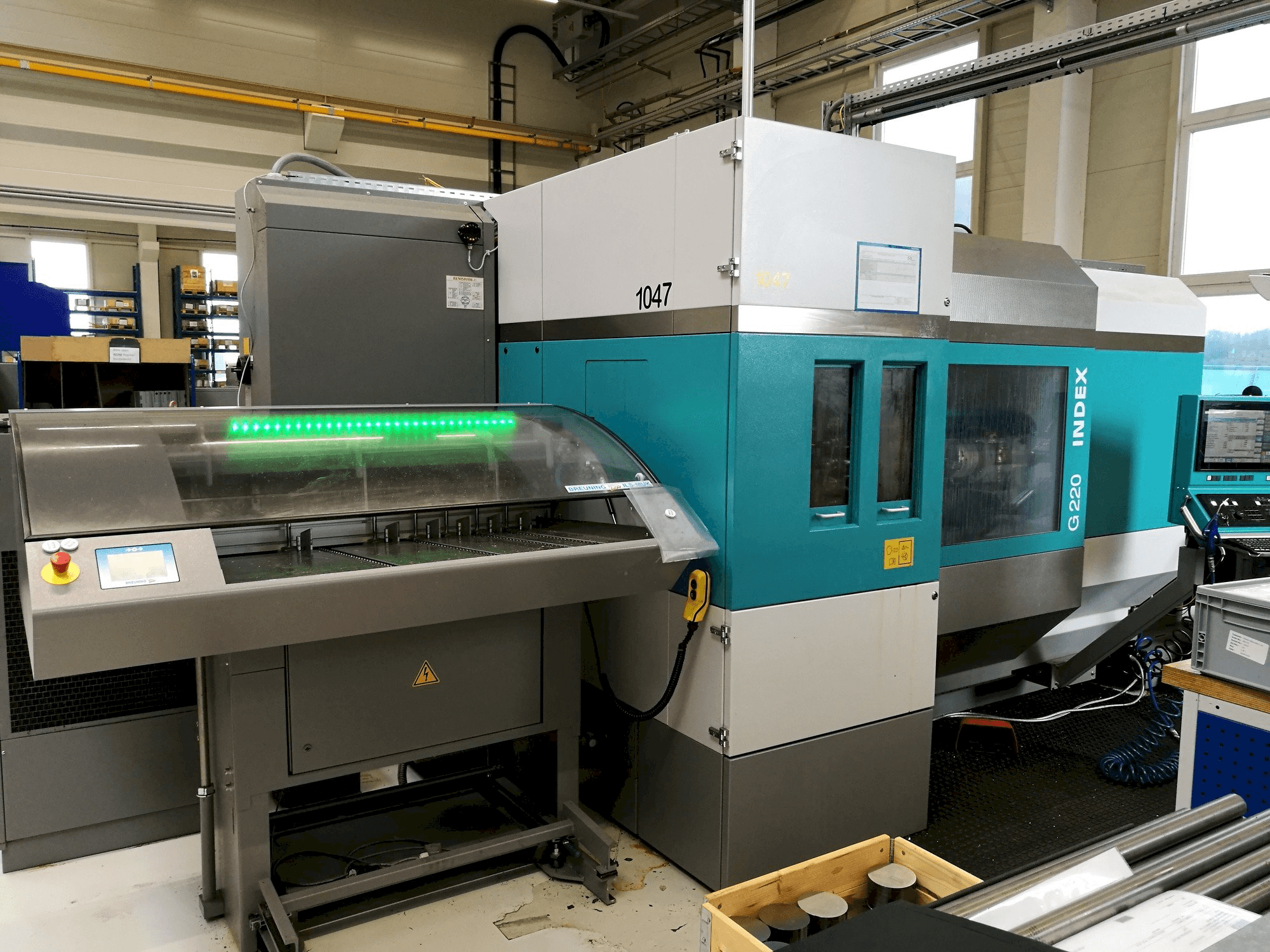 Vooraanzicht van Index G220 machine