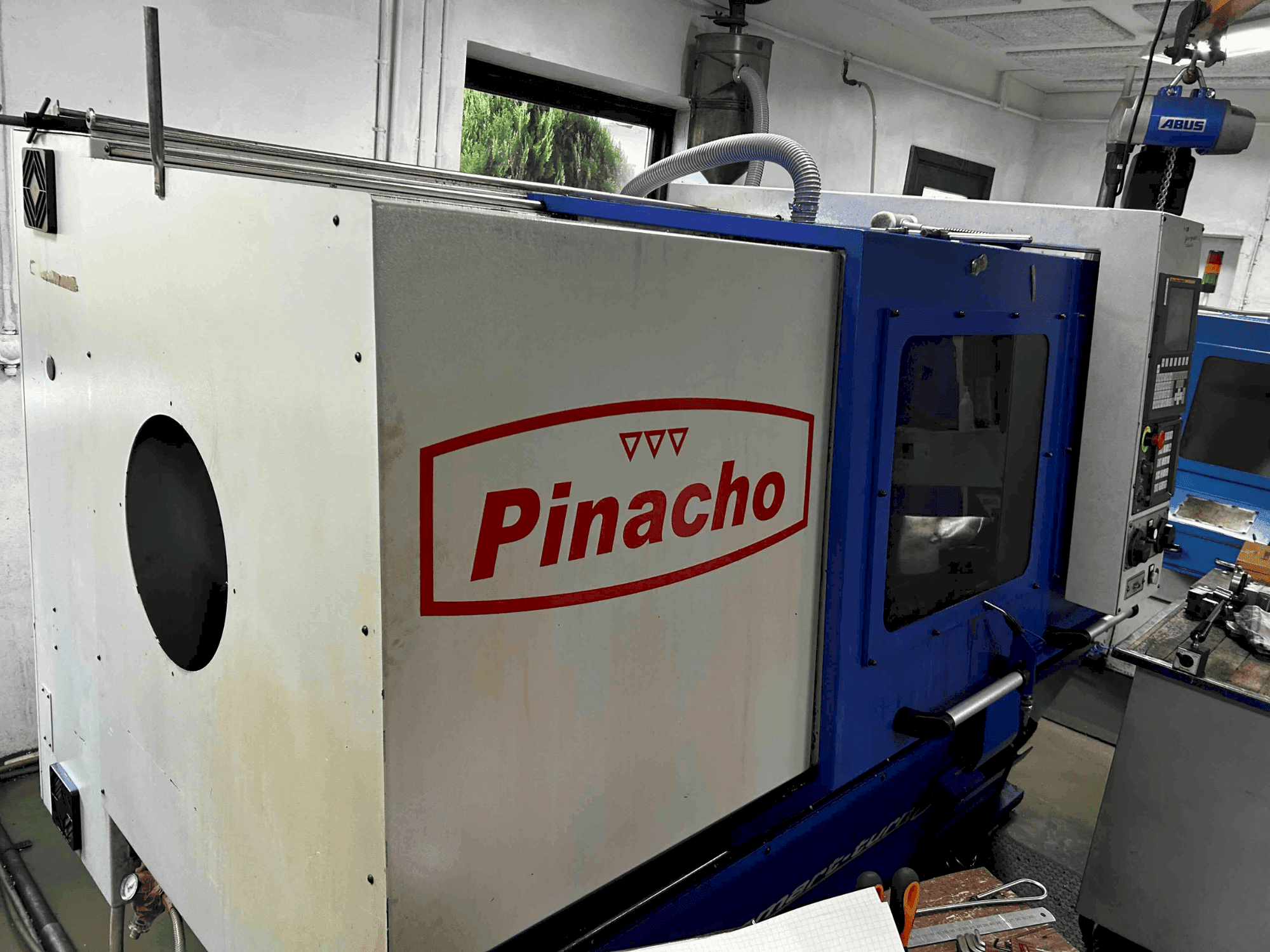 Vooraanzicht van Pinacho SMART 360 machine