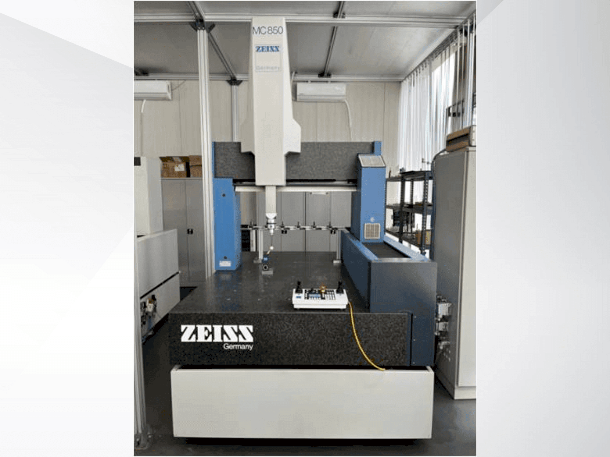 Vooraanzicht van ZEISS MC 850 machine