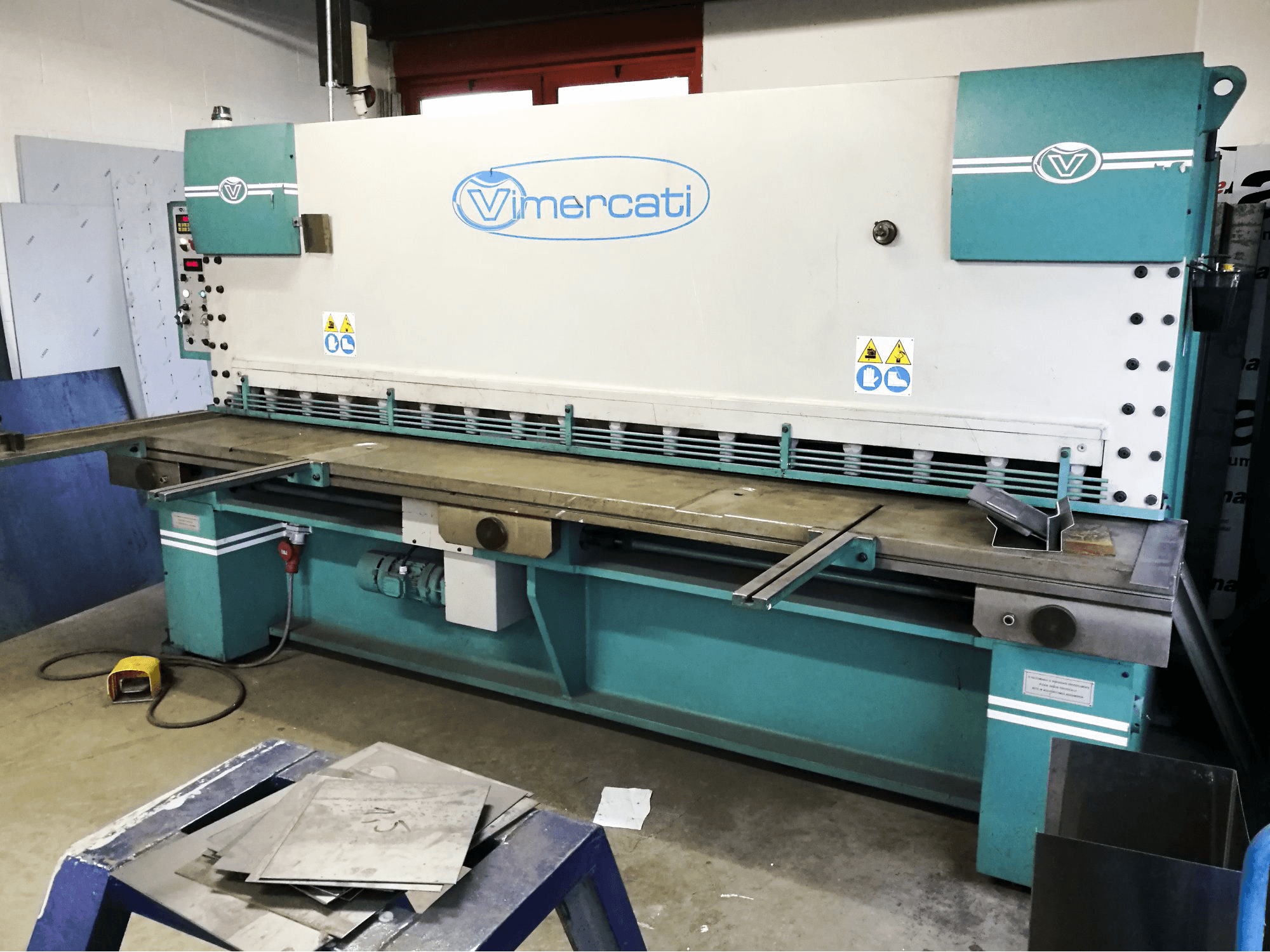 Recht aanzicht van Vimercati CSI 3050x6 machine