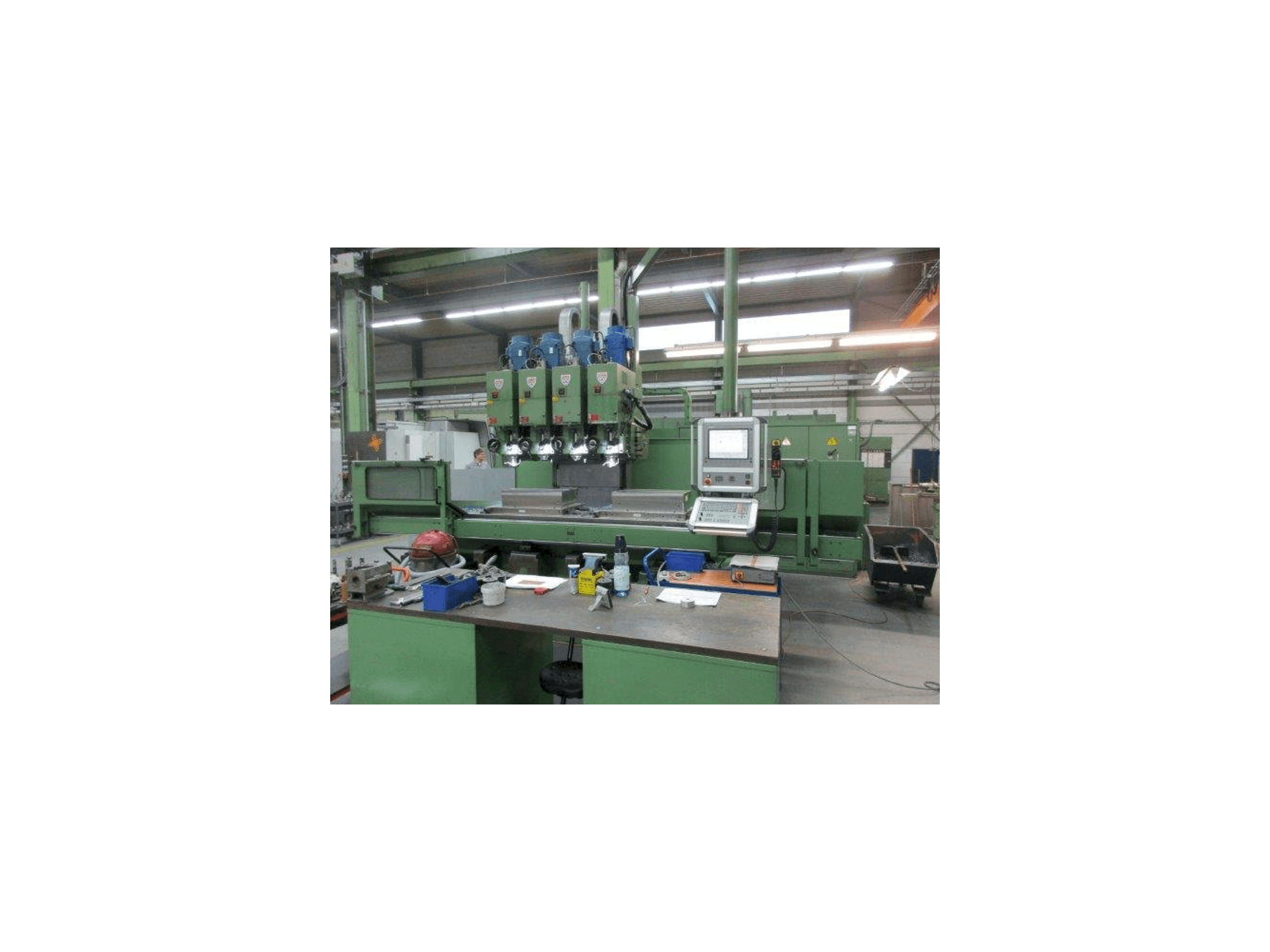 Vooraanzicht van Rambaudi Rammatic 804 machine